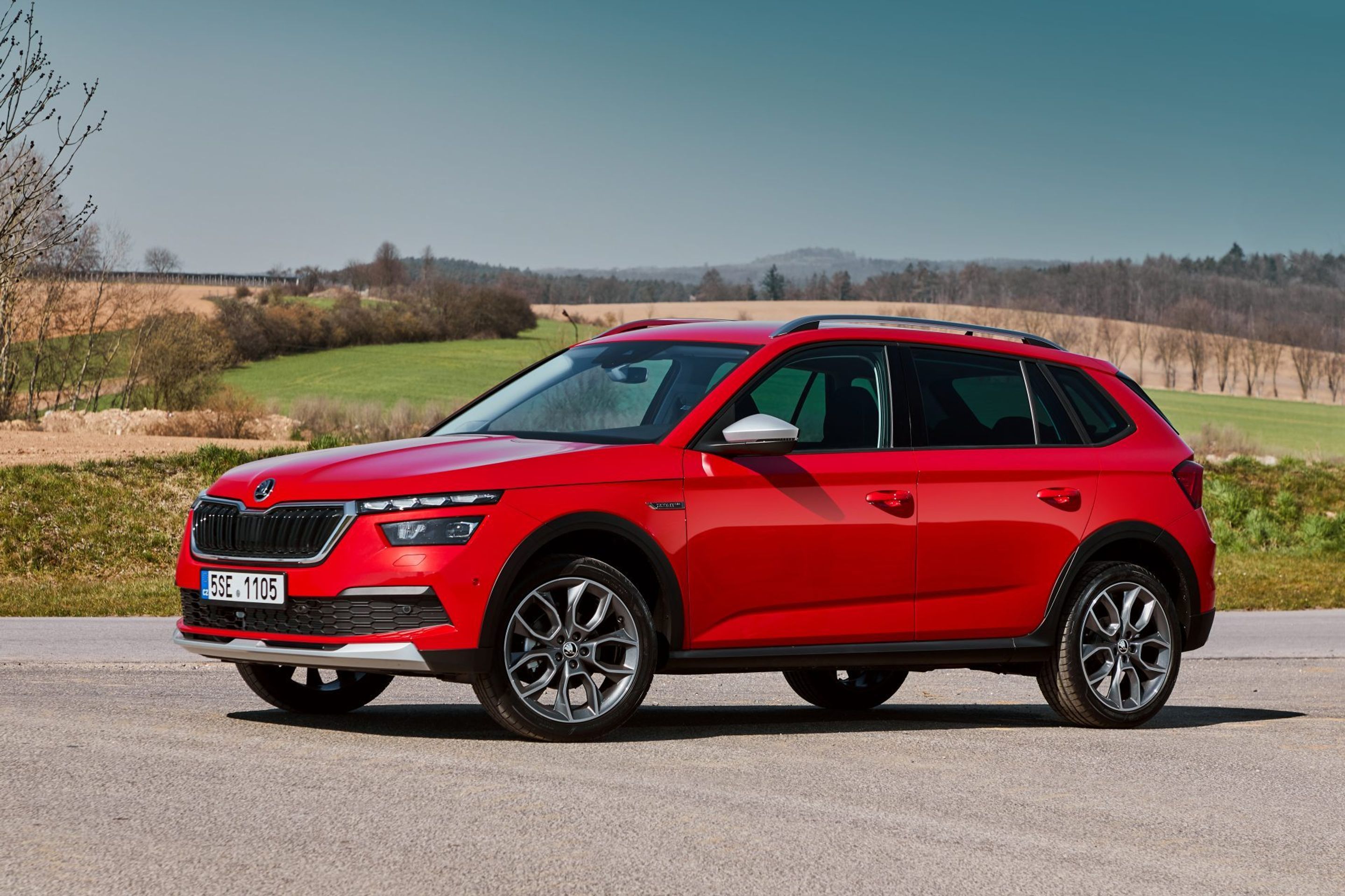 Škoda Kamiq Scoutline - 35 - Fotogalerie: Škodovka ukázala Kamiq v 'chalupářské' verzi Scoutline (12/19)