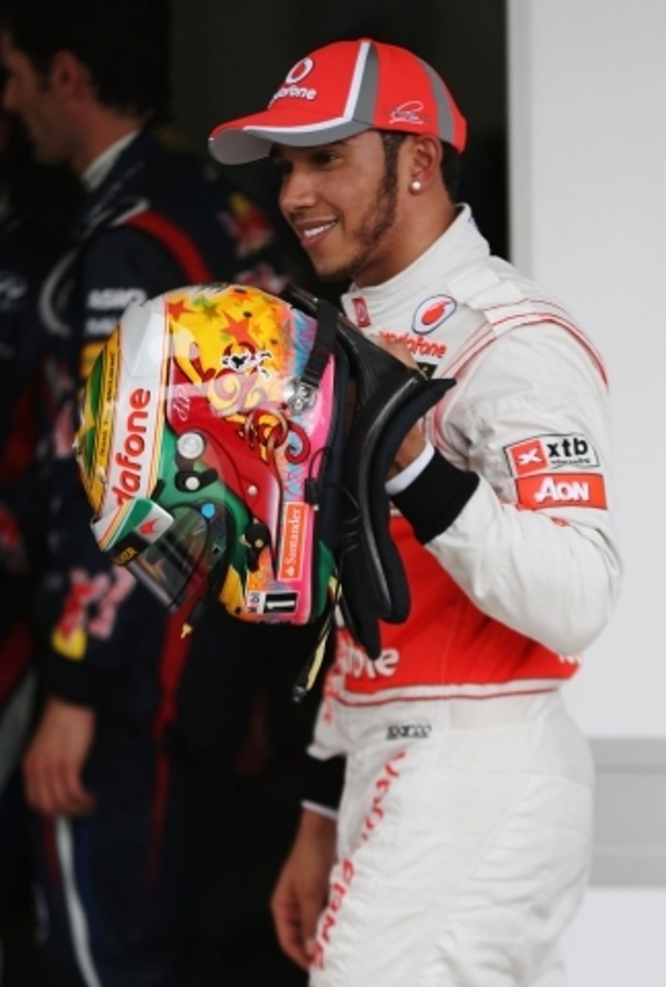 Hamilton a jeho brazilská přilba - 2 - GALERIE: Hamilton a jeho brazilská přilba (4/7)