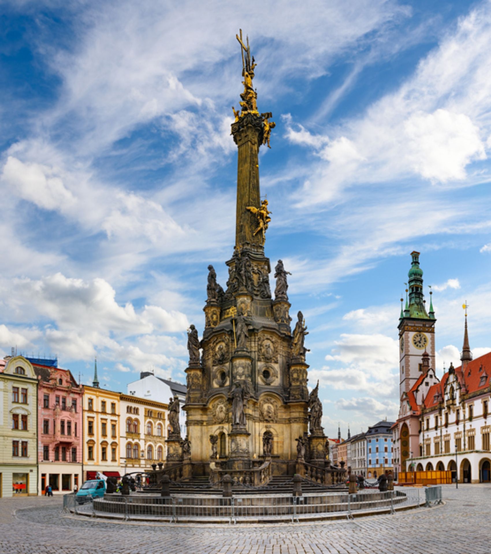 Sloup Nejsvětější Trojice v Olomouci - Zajímavá místa v České republice (4/20)