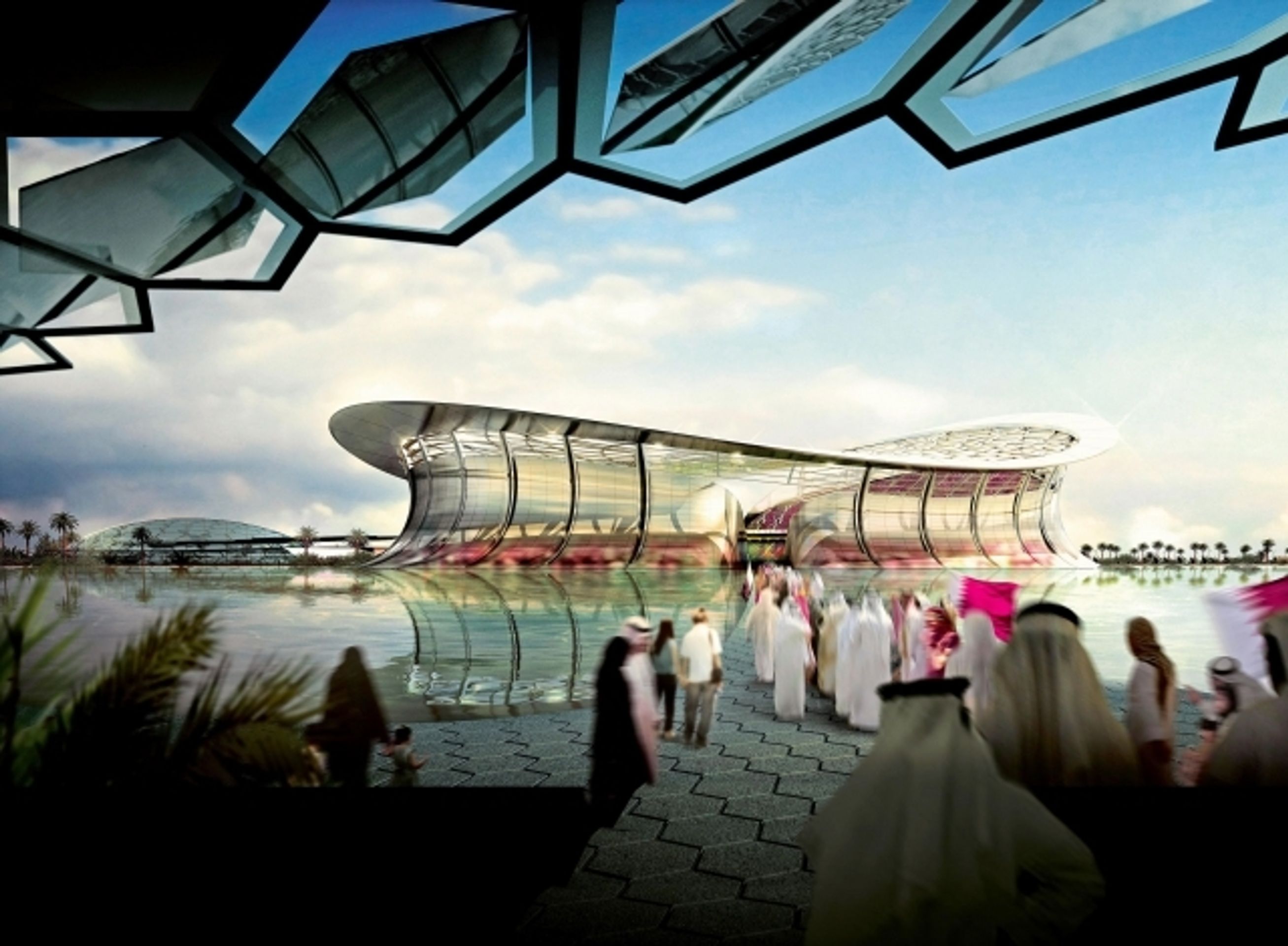Stadiony MS 2022 v Kataru - 7 - GALERIE: Stadiony pro fotbalové MS 2022 v Kataru (7/11)