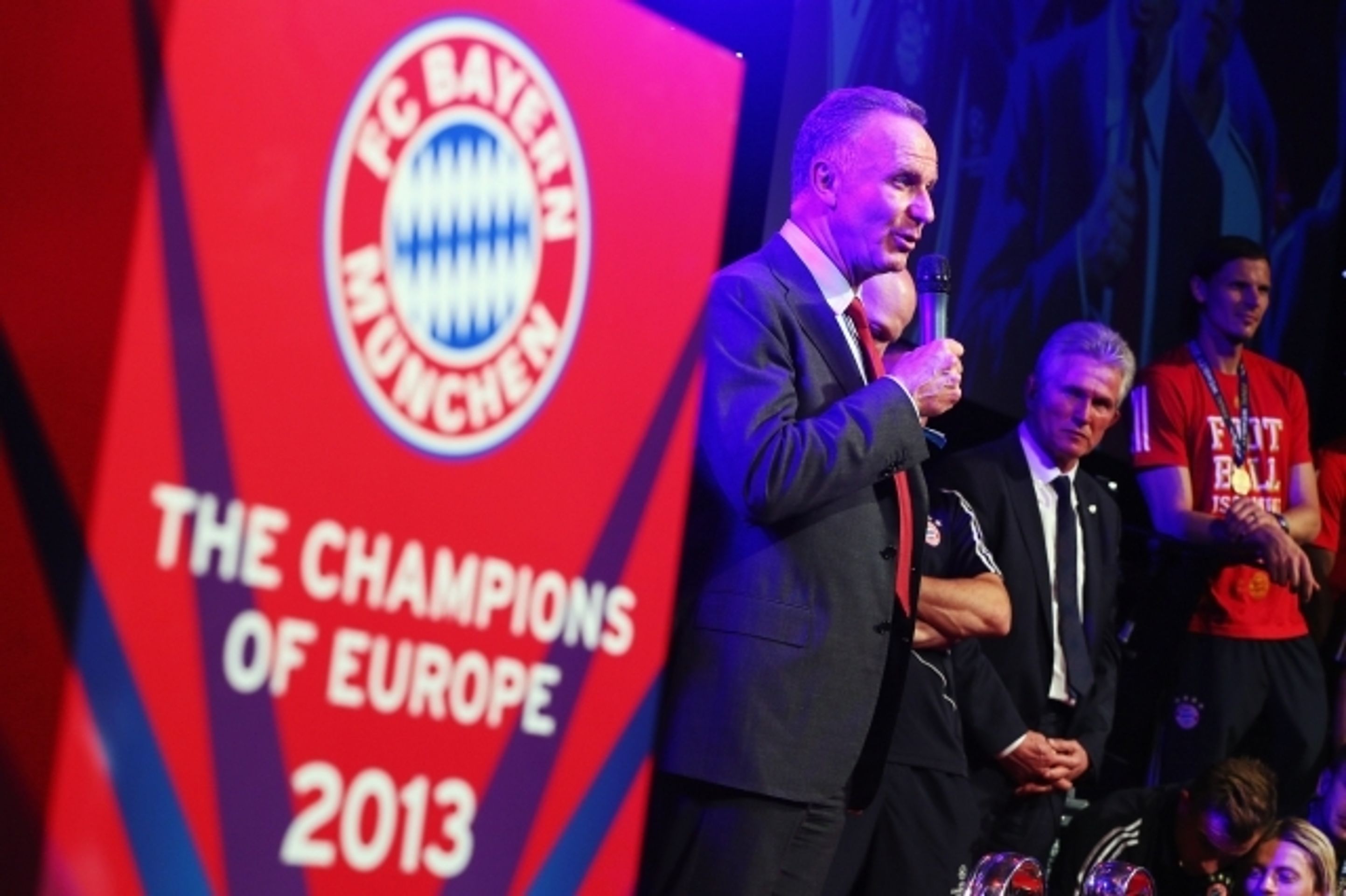 Bayern slaví vítězství v Lize mistrů - 16 - GALERIE: Bayern slaví vítězství v Lize mistrů (1/20)