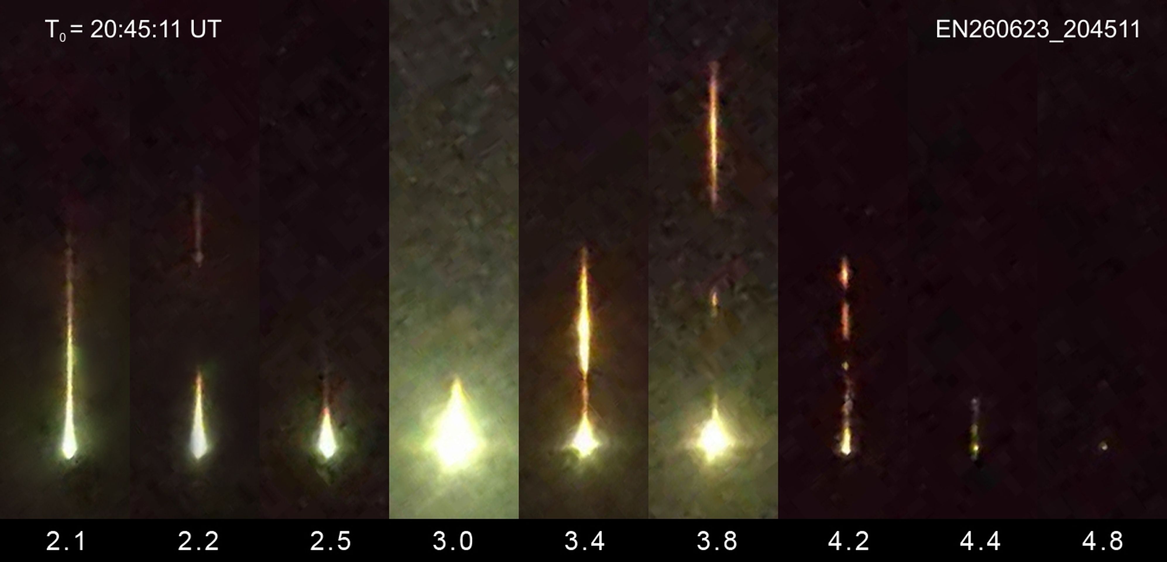 Bolid (1) - Superbolid nad Německem (1/3)