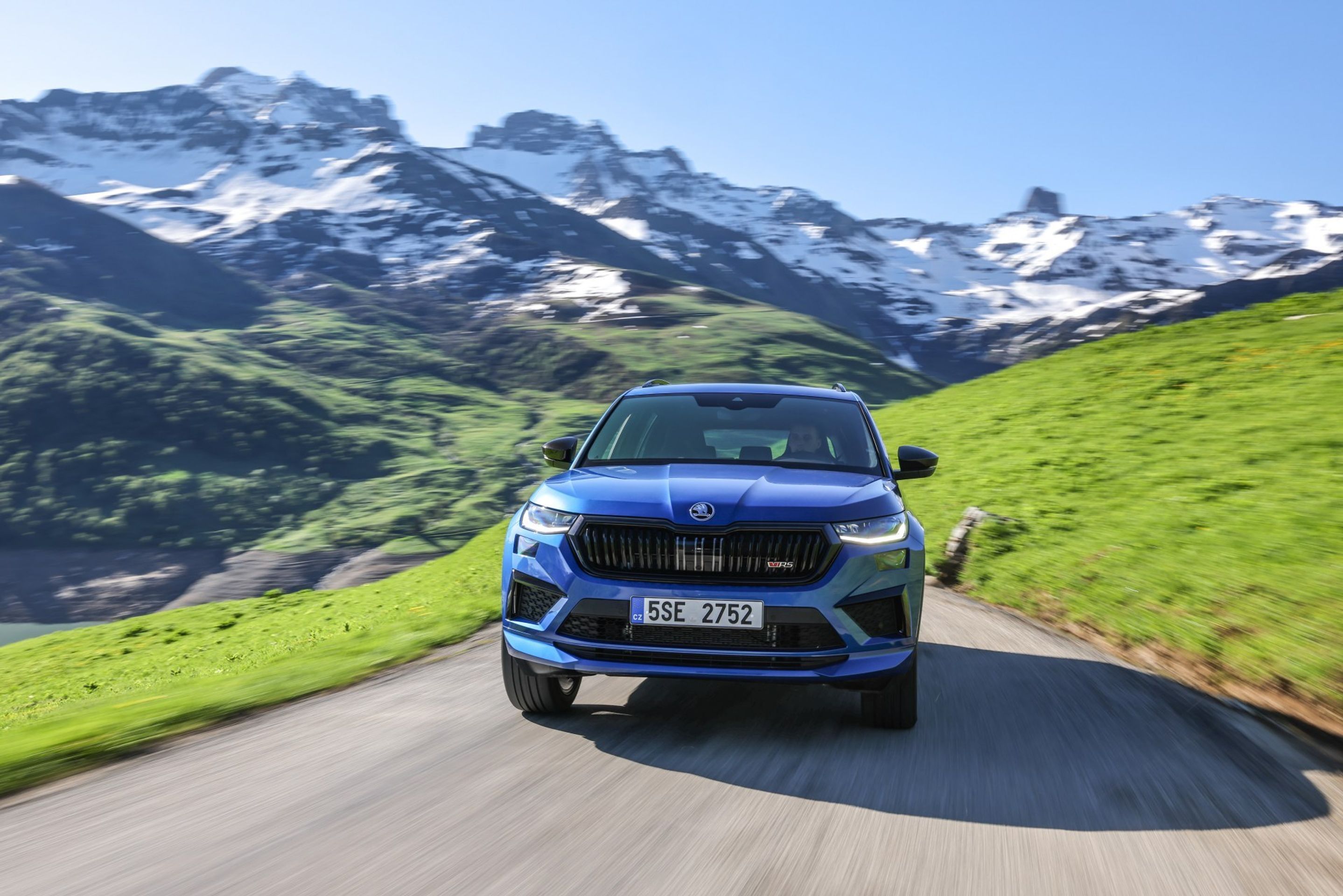 Modernizovaná Škoda Kodiaq - 76 - Fotogalerie: S omlazenou Škodou Kodiaq ve francouzských Alpách (20/26)