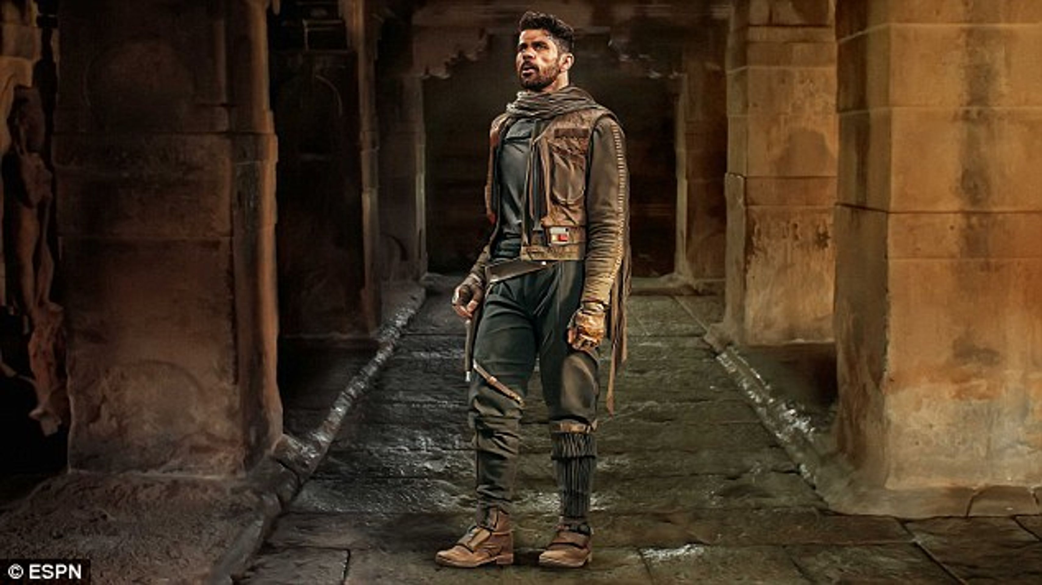 Diego Costa jako Jyn Erso - GALERIE: Fotbalové hvězdy jako postavy z Hvězdných válek (3/10)