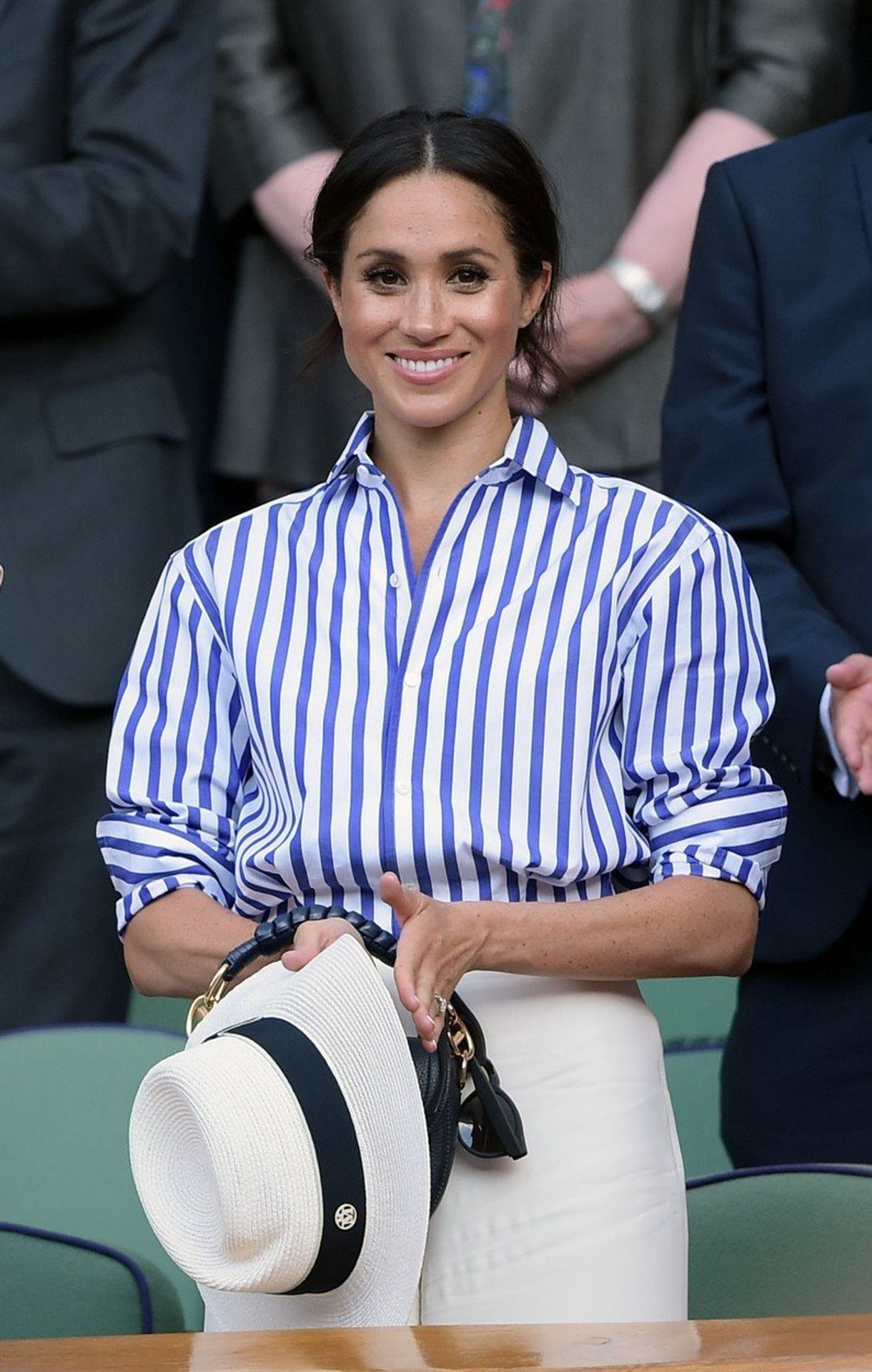 Móda podle Vévodkyně ze Sussexu - klobouk značky Panama Hat - GALERIE: Vévodkyně Meghan (2/18)