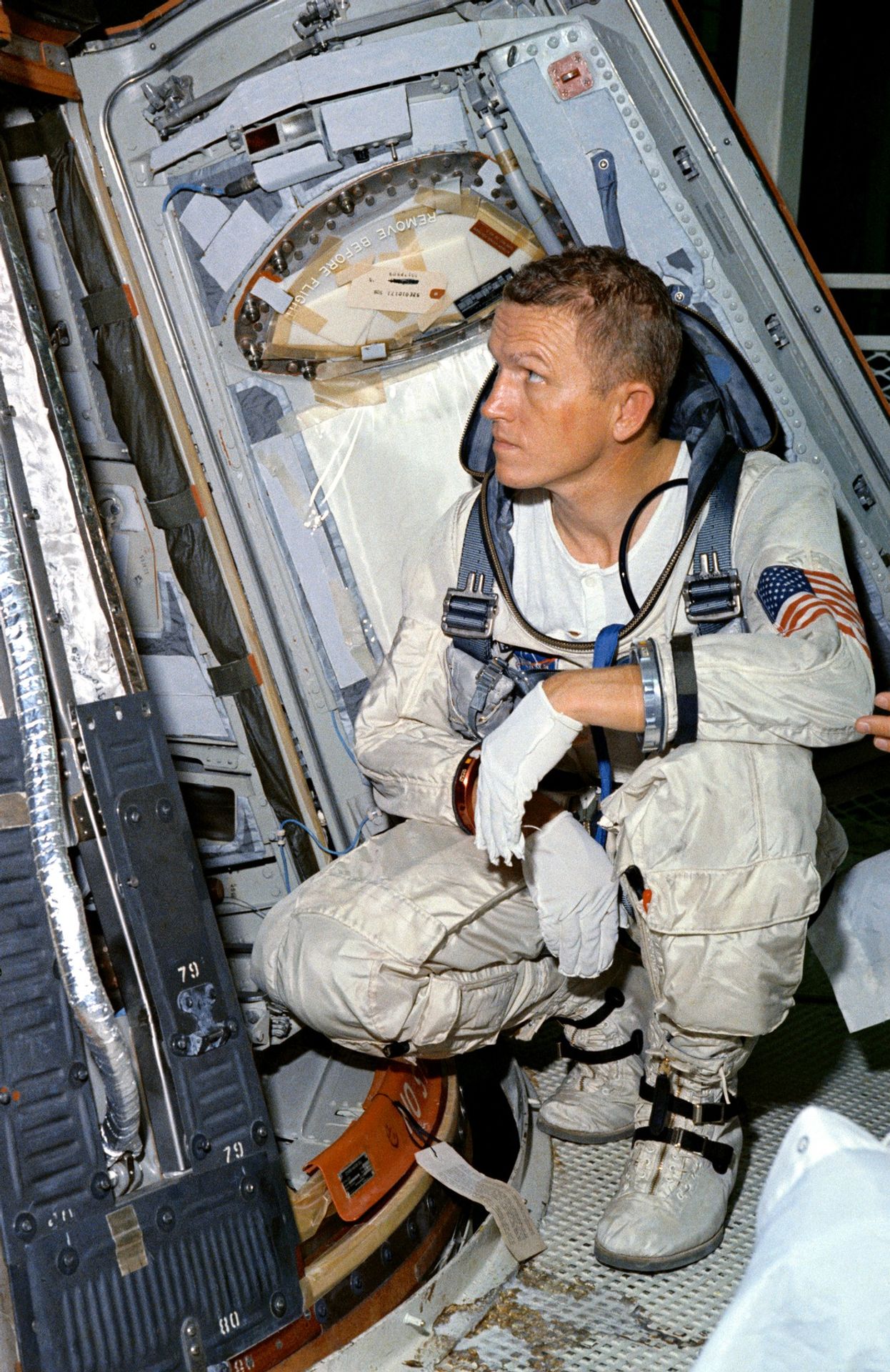 Frank Borman na misi Gemini 7, 1965 - Frank Borman (1/3)