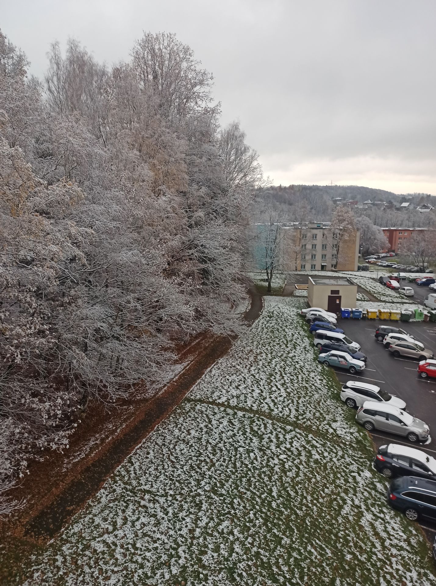 Sněhová nadílka - Do Česka dorazil sníh (16/17)