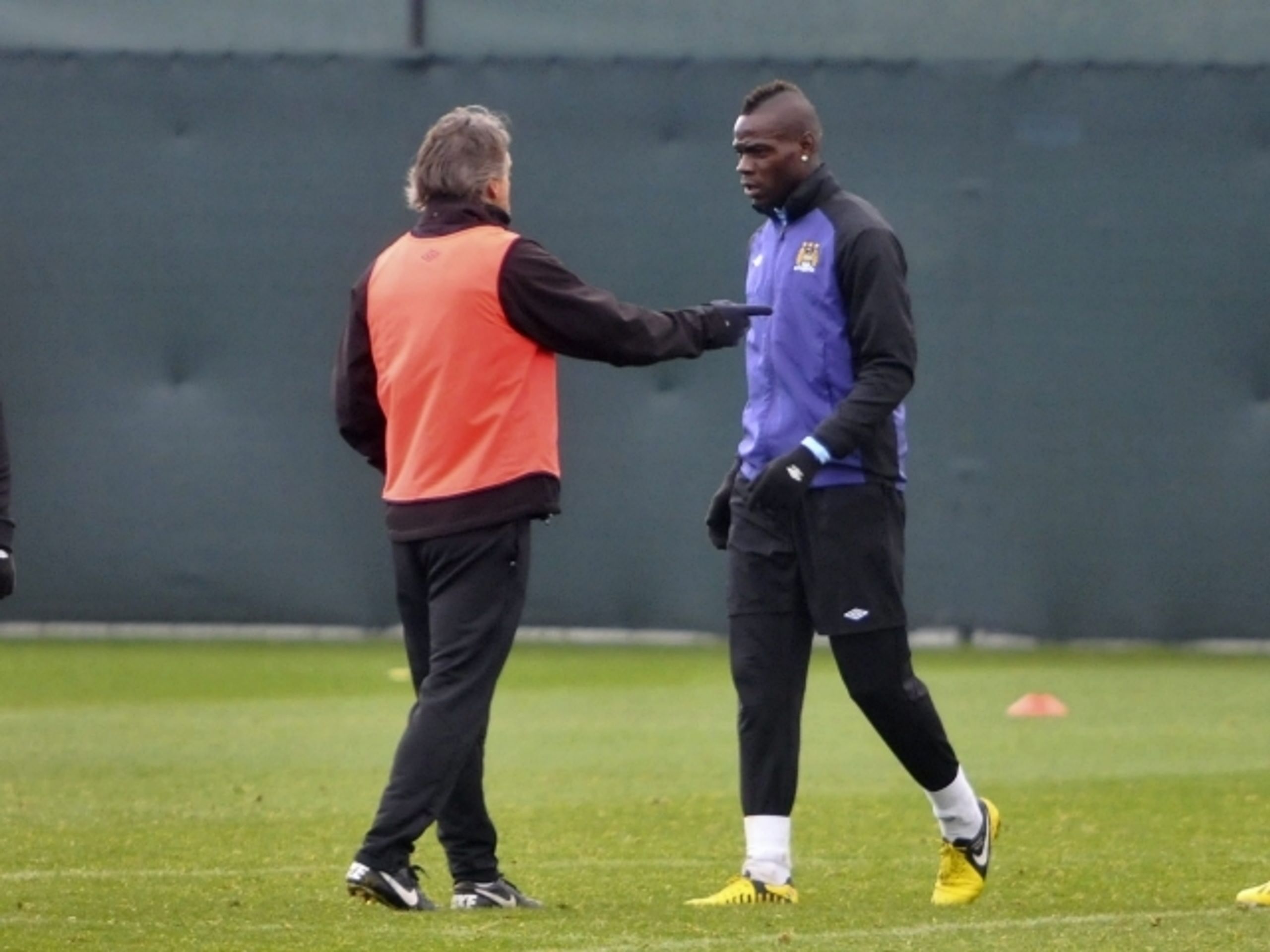 Balotelli, Mancini - 4 - GALERIE: Mario Balotelli a Roberto Mancini (9/11)