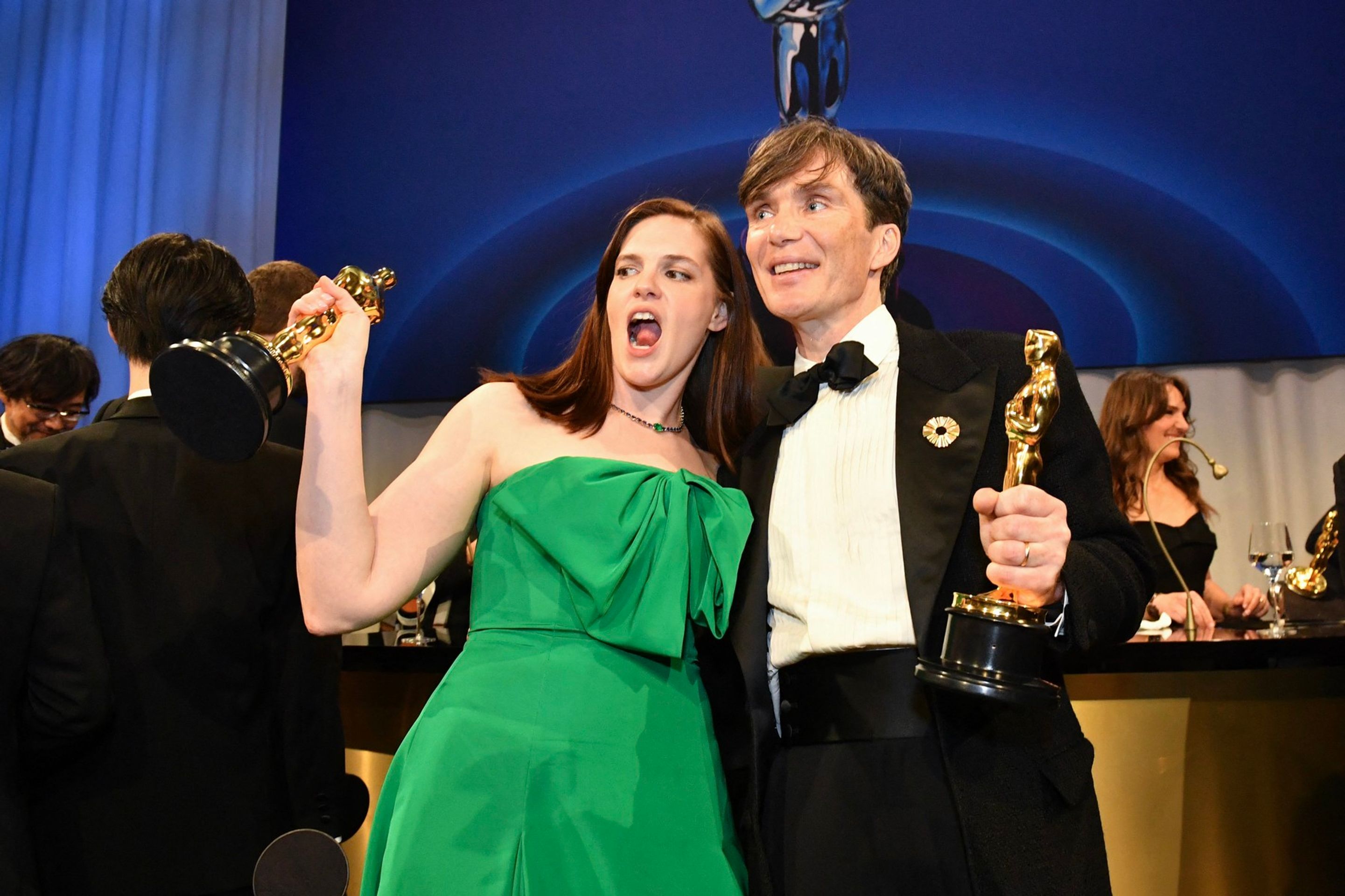 Jennifer Lameová a Cillian Murphy, 10. 3. 2024 Předávání Oscarů - Předávání Oscarů (7/9)