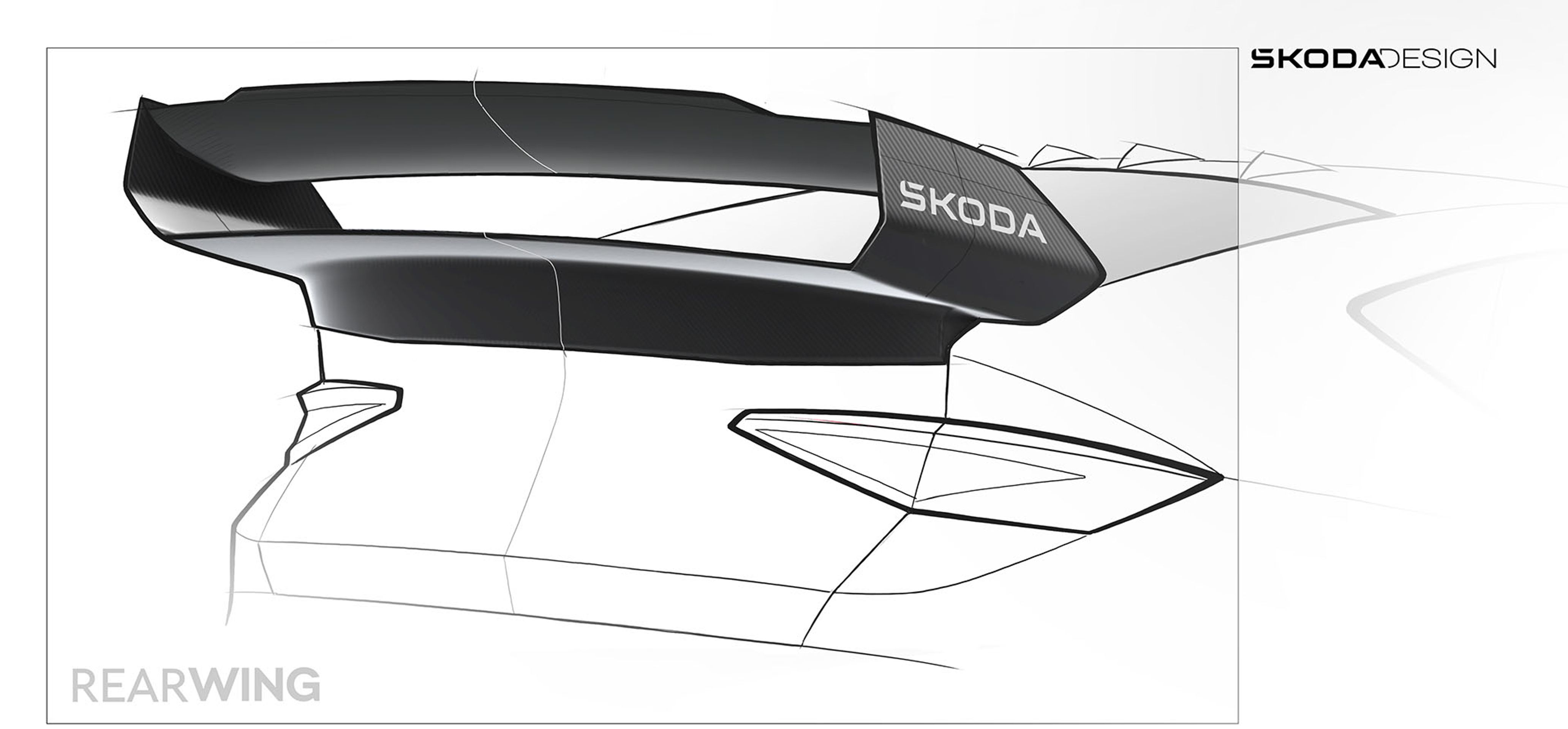 Koncepční vůz Škoda Enyaq RS Race - Koncepční studie agresivní elektrické Škody Enyaq RS Race (3/5)