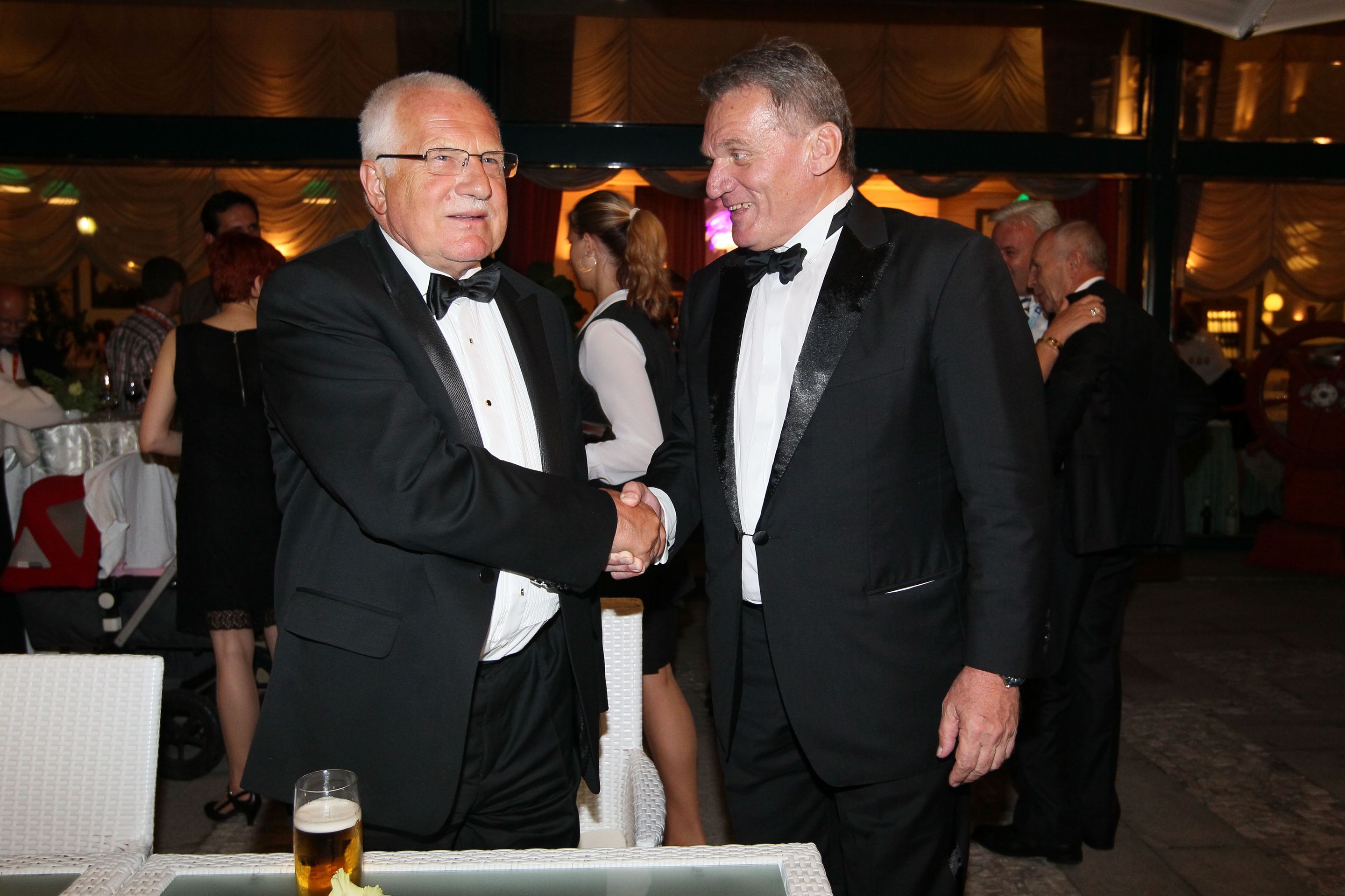 Klaus na festivalu ve Varech - Václav Klaus na festivalu v Karlových Varech (5/7)