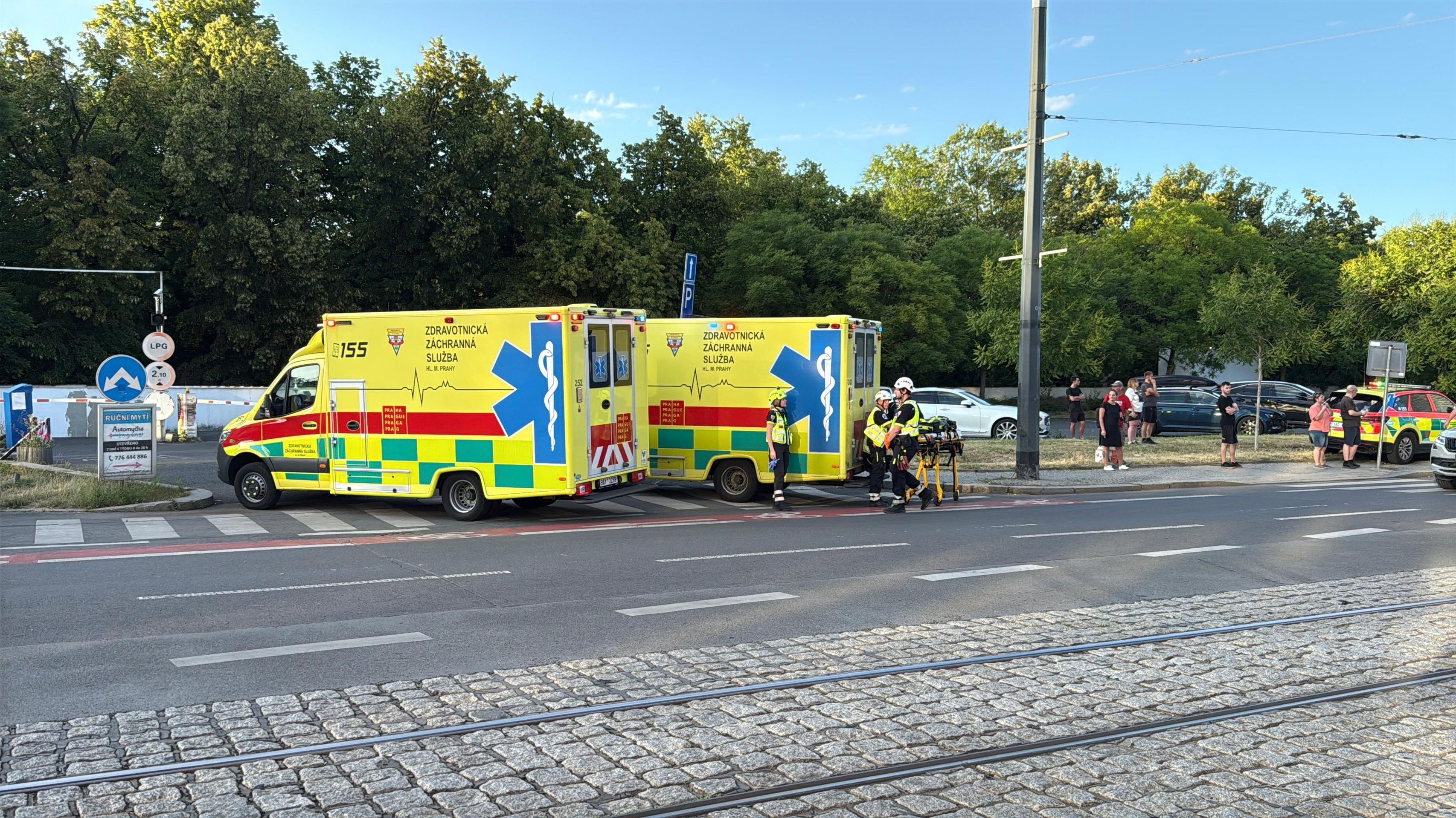 Požár domu na Vinohradech - Požár domu na Vinohradech (7/8)