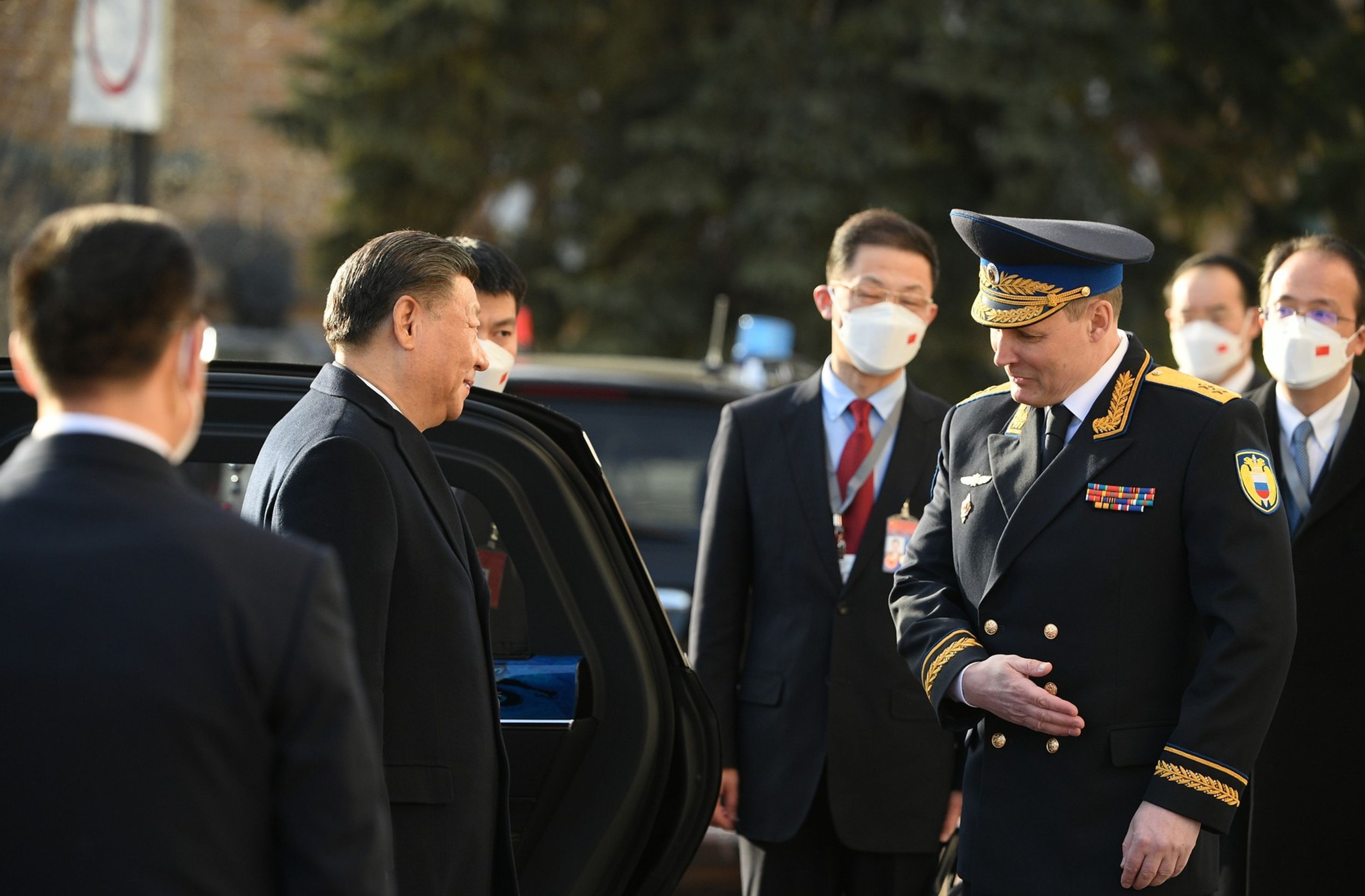 Vladimir Putin Si Ťin-pching - Prezident Si Ťin-pching navštívil Moskvu (7/11)