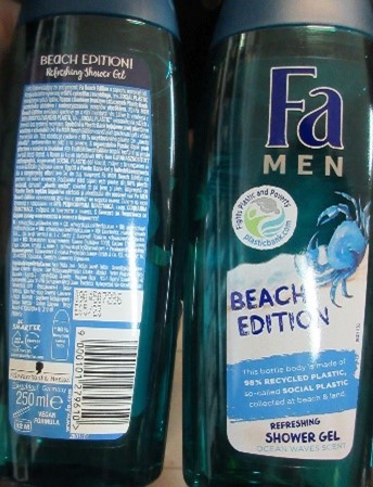 Sprchový gel Fa Refreshing shower gel Ocean Waves Scent - Nebezpečná kosmetika v Česku (2/12)