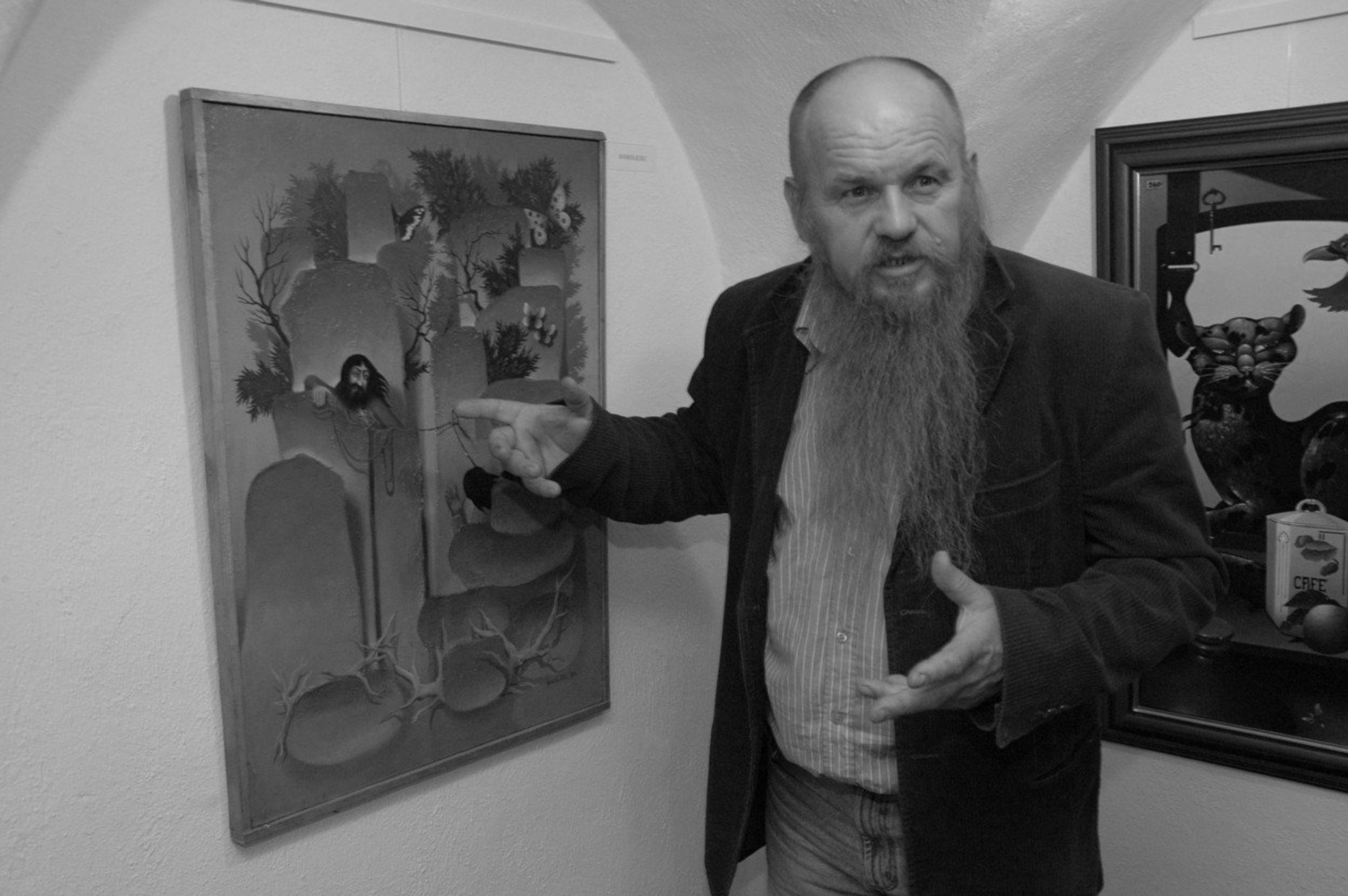 Malíř Libor Vojkůvka - GALERIE: Úmrtí v roce 2018 (13/26)