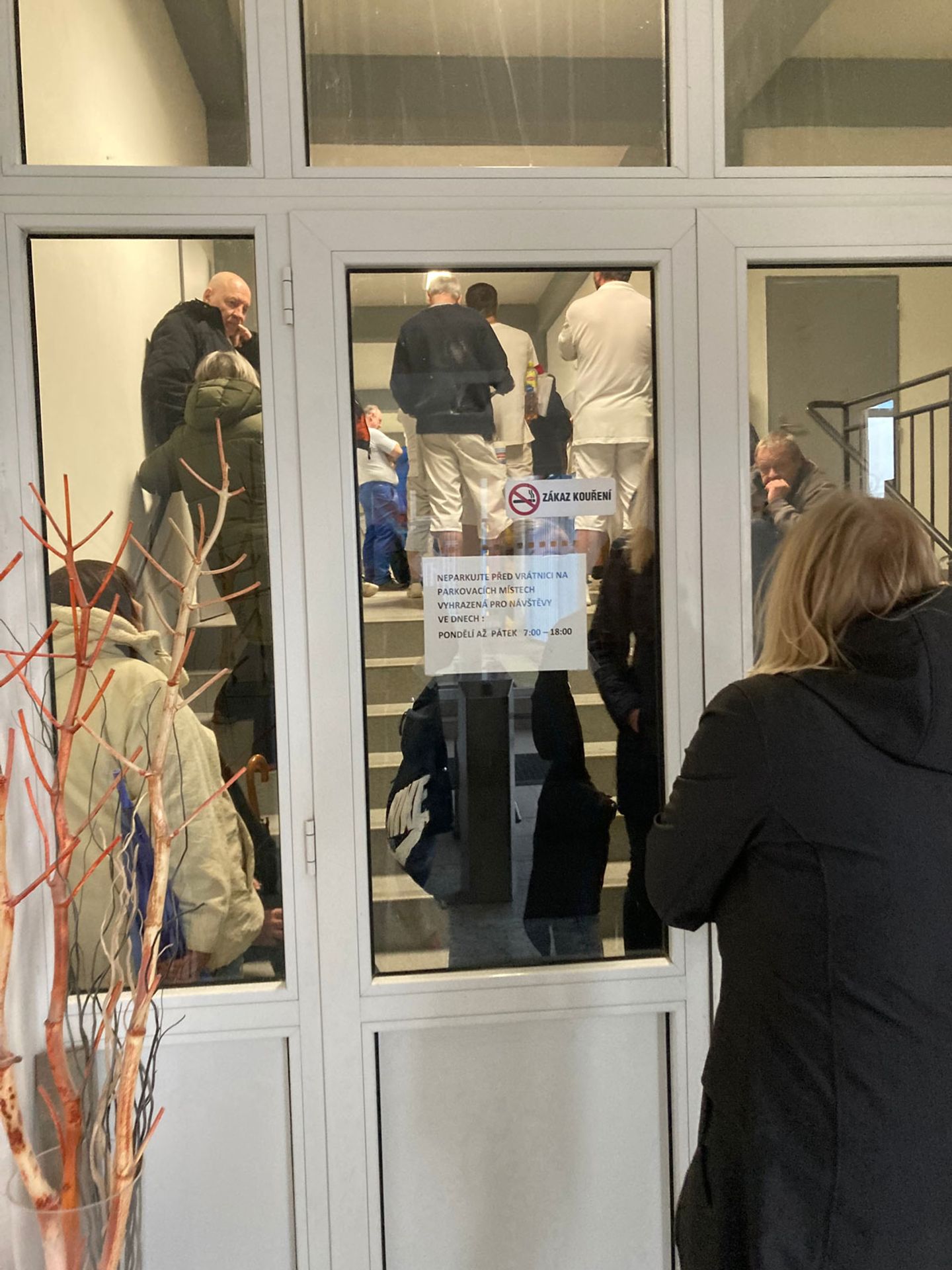 Fronta na registraci u zubařky v Bechyni (1) - Fronta na registraci u zubařky v Bechyni (4/4)