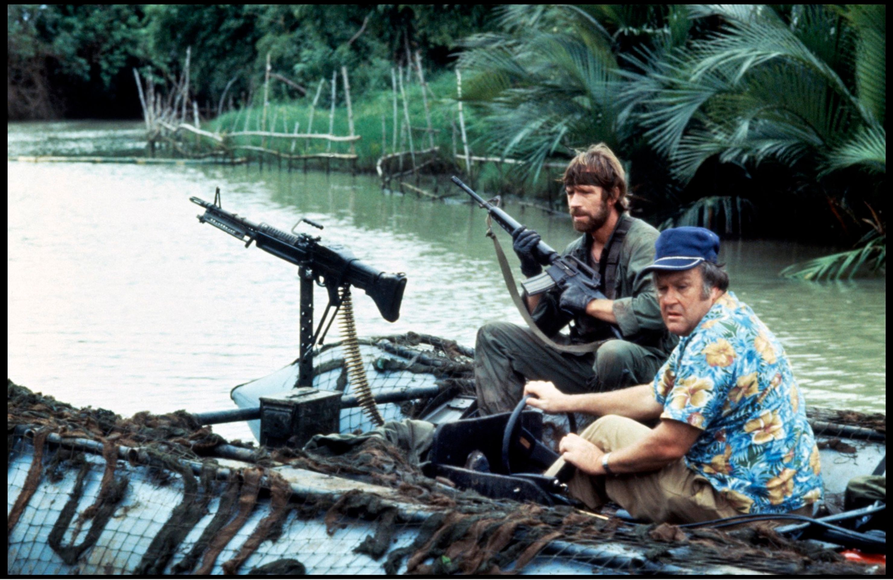 M. Emmet Walsh a Chuck Norris ve filmu Nezvěstní v boji, 1984 (1) - M. Emmet Walsh (2/5)