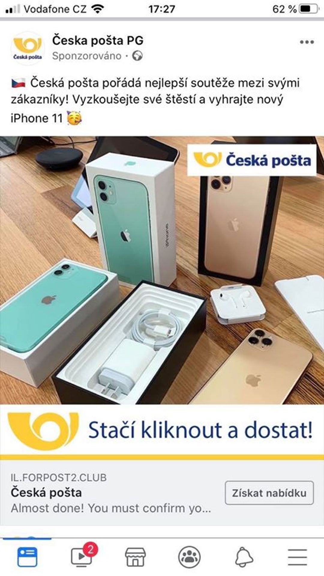 Podvodná soutěž o telefony - GALERIE: Podvodná soutěž o telefon (2/4)