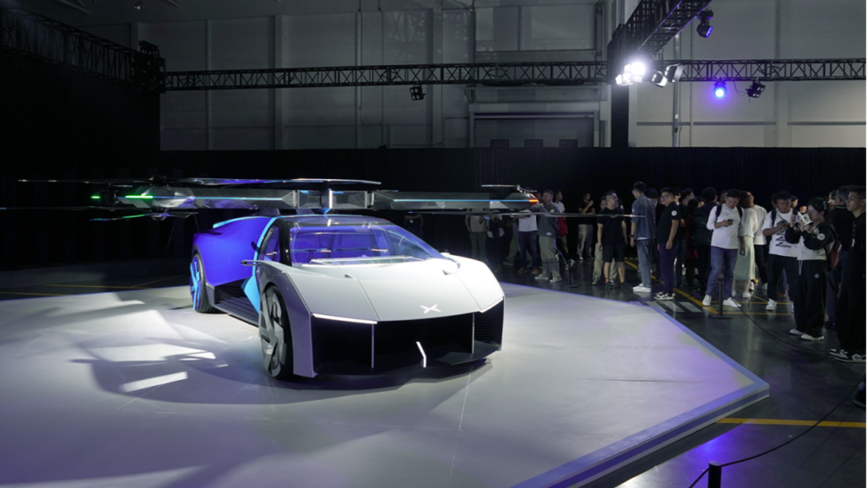 Létající eVTOL čínské firmy Xpeng Aeroht - Létající auto čínské firmy Xpeng Aeroht (1/9)