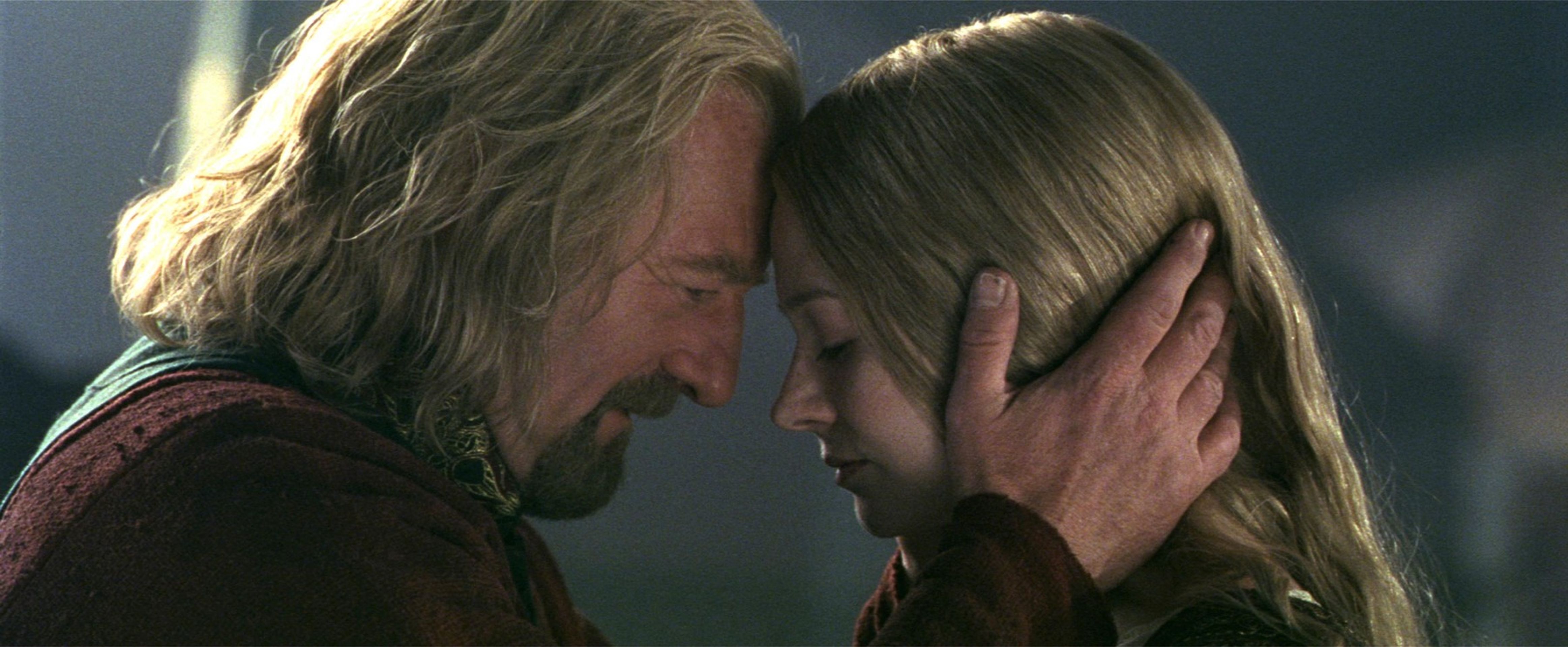 Bernard Hill a Miranda Otto ve filmu Pán prstenů Návrat krále, 2003 - Bernard Hill (1/5)