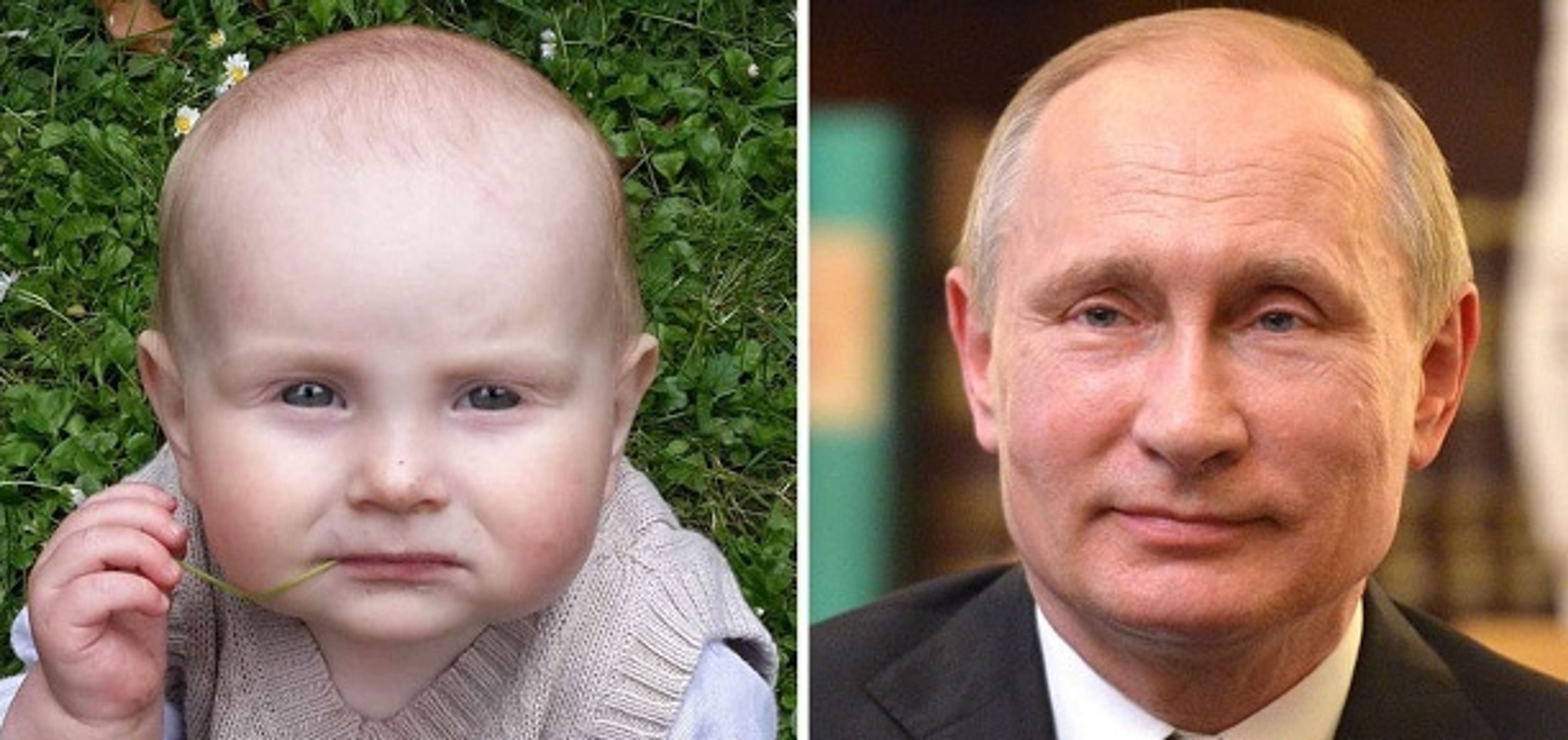 Vladimir Putin - GALERIE: Děti, které vypadají jako celebrity (9/13)