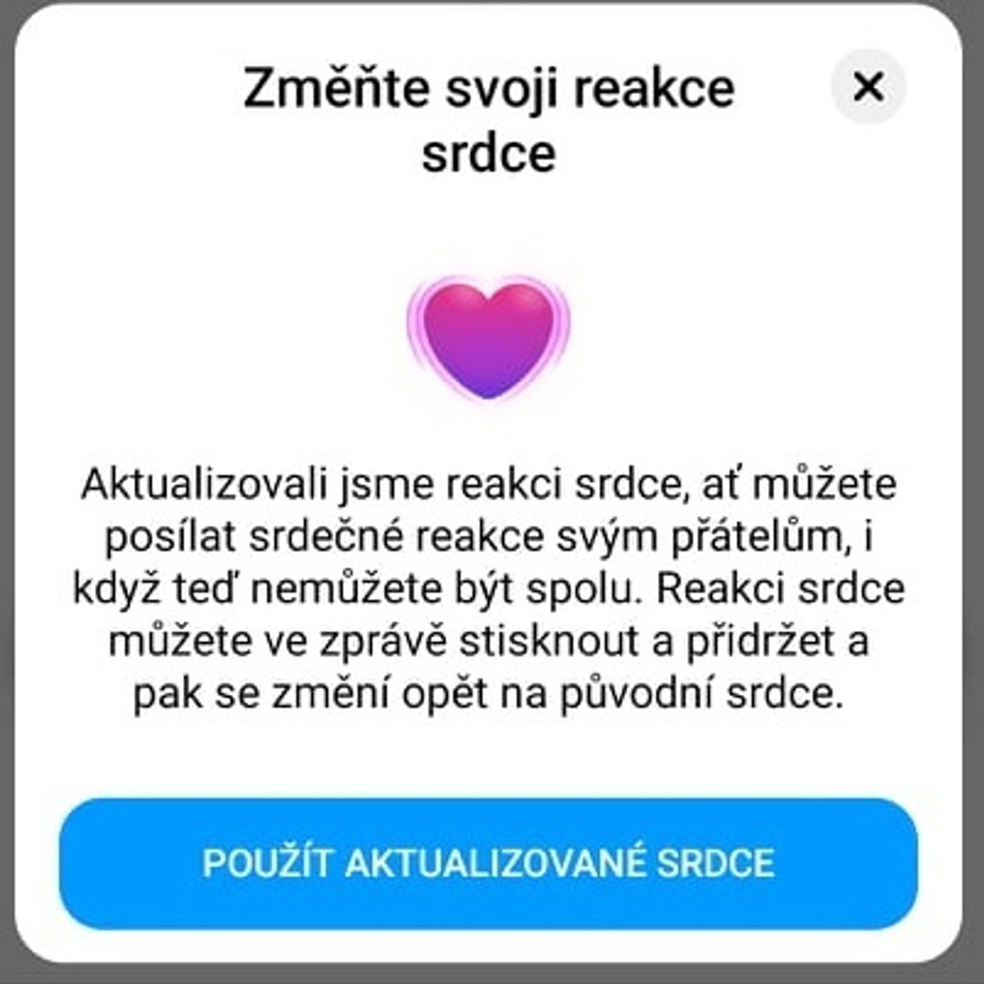 Nová reakce na facebooku a messengeru - 3 - GALERIE: Nové reakce na facebooku a messengeru (3/4)