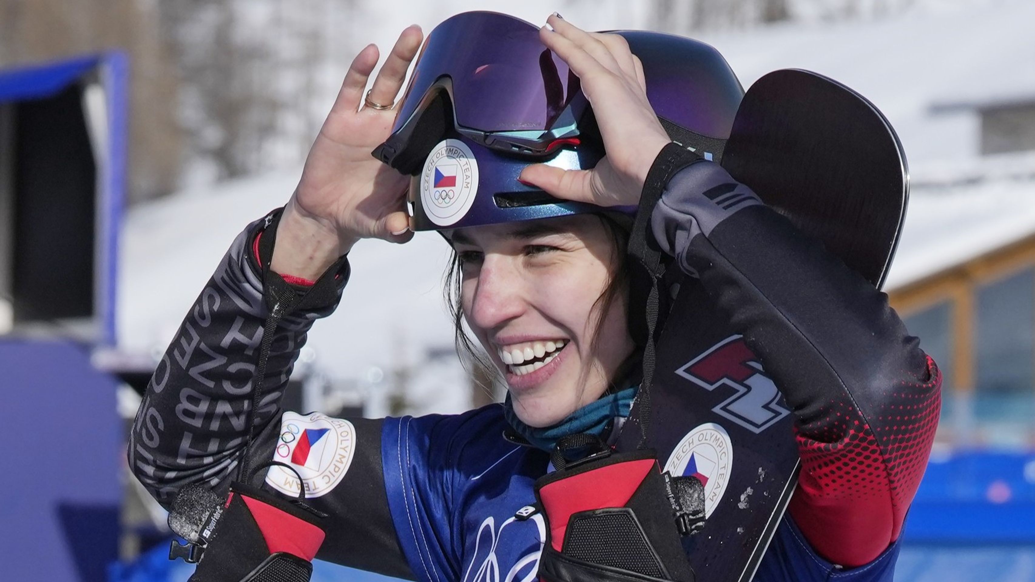 Olympijská vítězka Zuzana Maděrová - Zuzana Maděrová získala na ZOH 2026 zlatou medaili (7/9)
