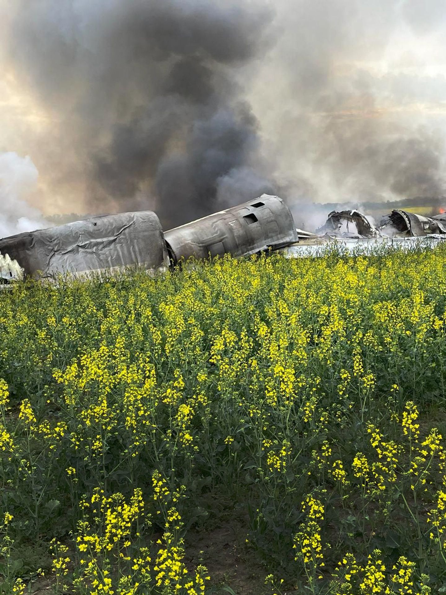 Ukrajinské letectvo sestřelilo Rusku taktický bombardér Tu-22M3 (2) - Ukrajinské letectvo sestřelilo Rusku taktický bombardér (2/3)