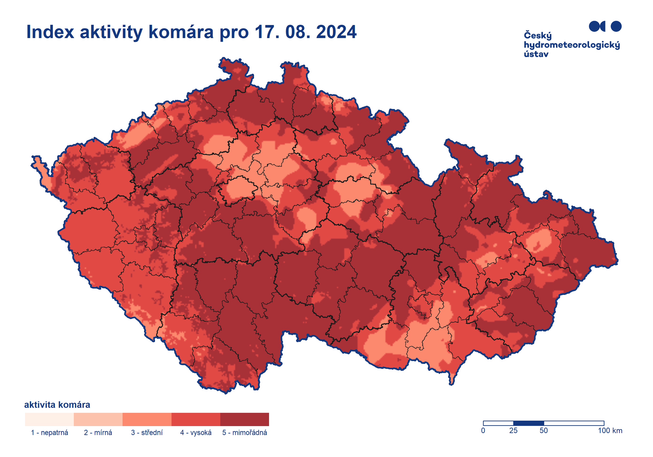 Index aktivity komára - Index aktivity komára (1/3)