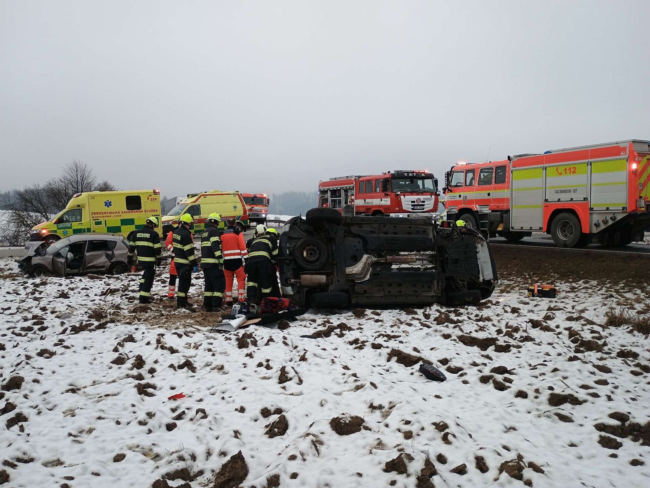 Nehoda na Jindřichohradecku - Nehoda na Jindřichohradecku (3/10)