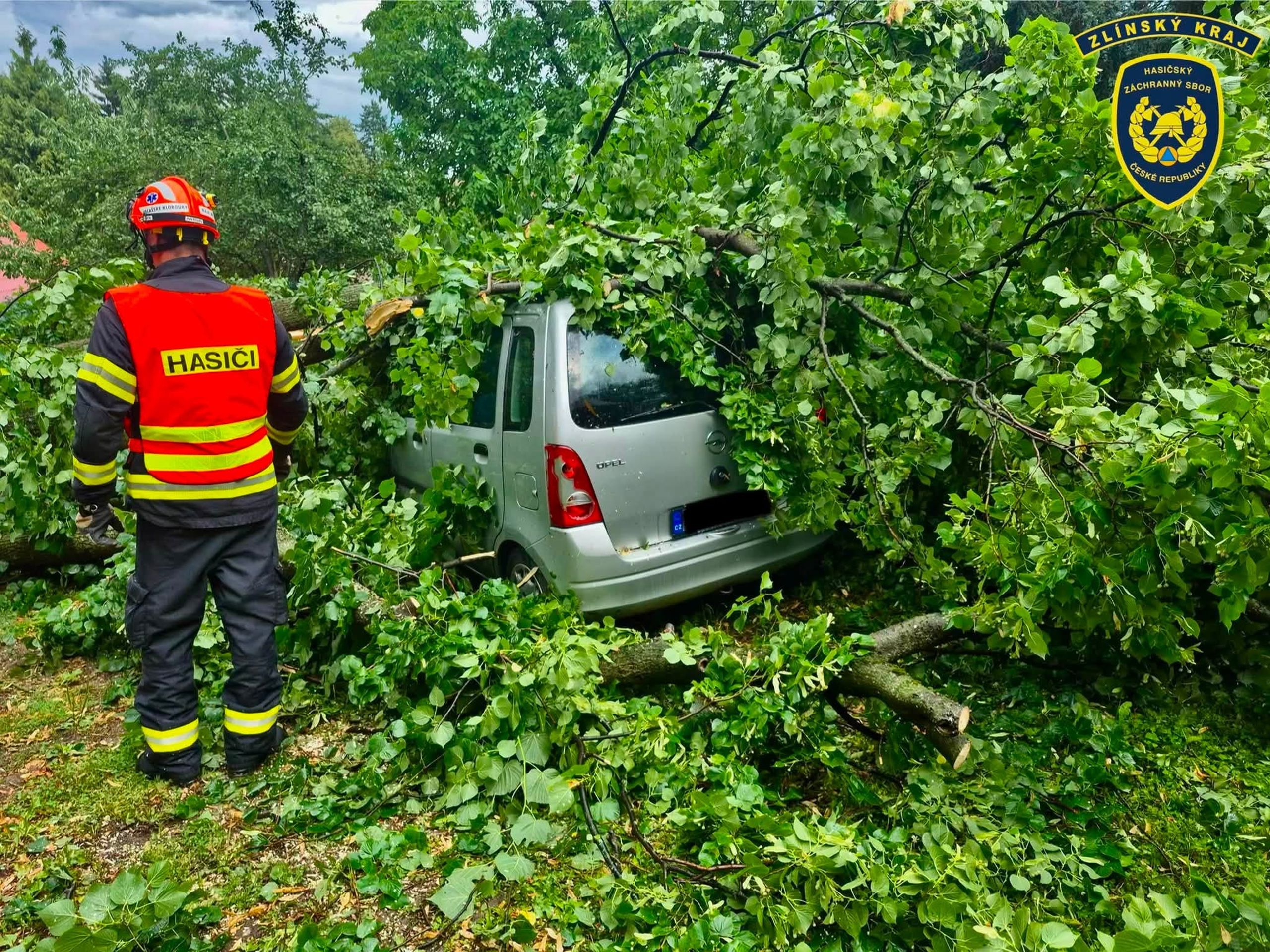 Následky bouřek ve Zlínském kraji - Následky nedělních bouřek (8/12)