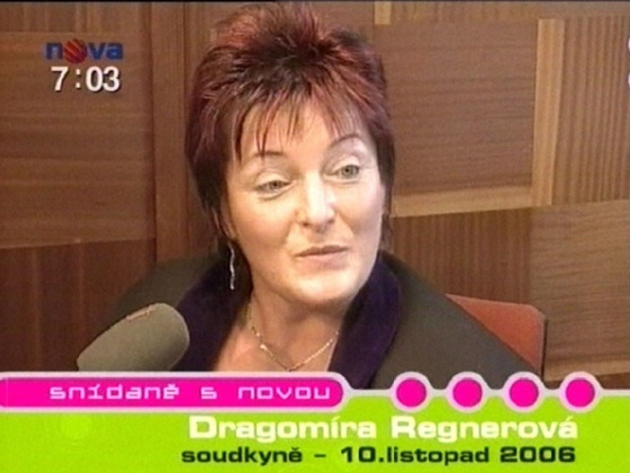 Drahomíra Regnerová - soudkyně - 10. listopad 2006. - Němečtí pedofilové z Klatovska půjdou za mříže (2/2)