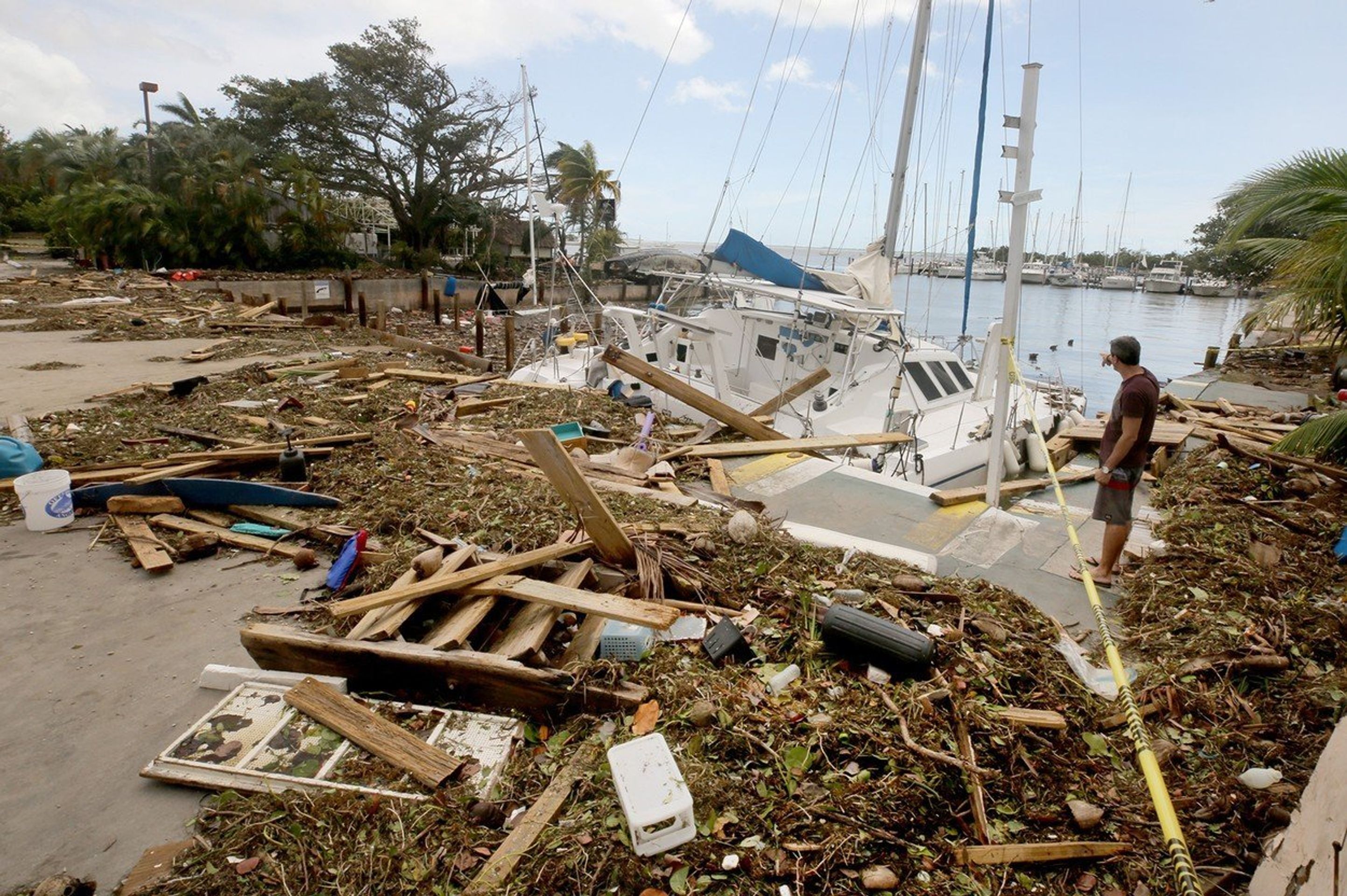 Florida zničená po hurikánu - 2 - GALERIE: Následky hurikánu Irma na Floridě (5/7)