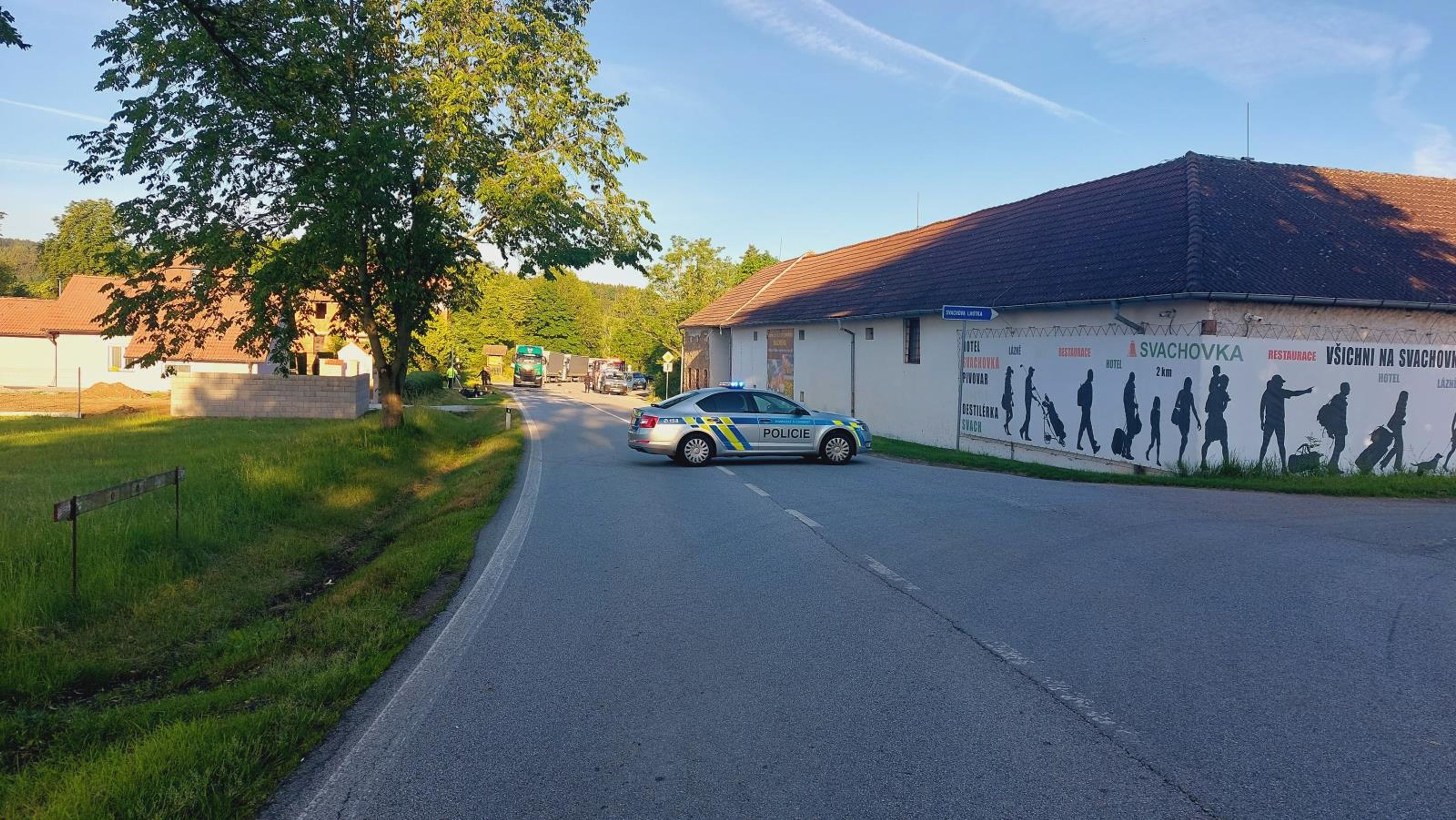 Tragická nehoda motorkáře na Českokrumlovsku - Tragická nehoda motorkáře na Českokrumlovsku (1/3)