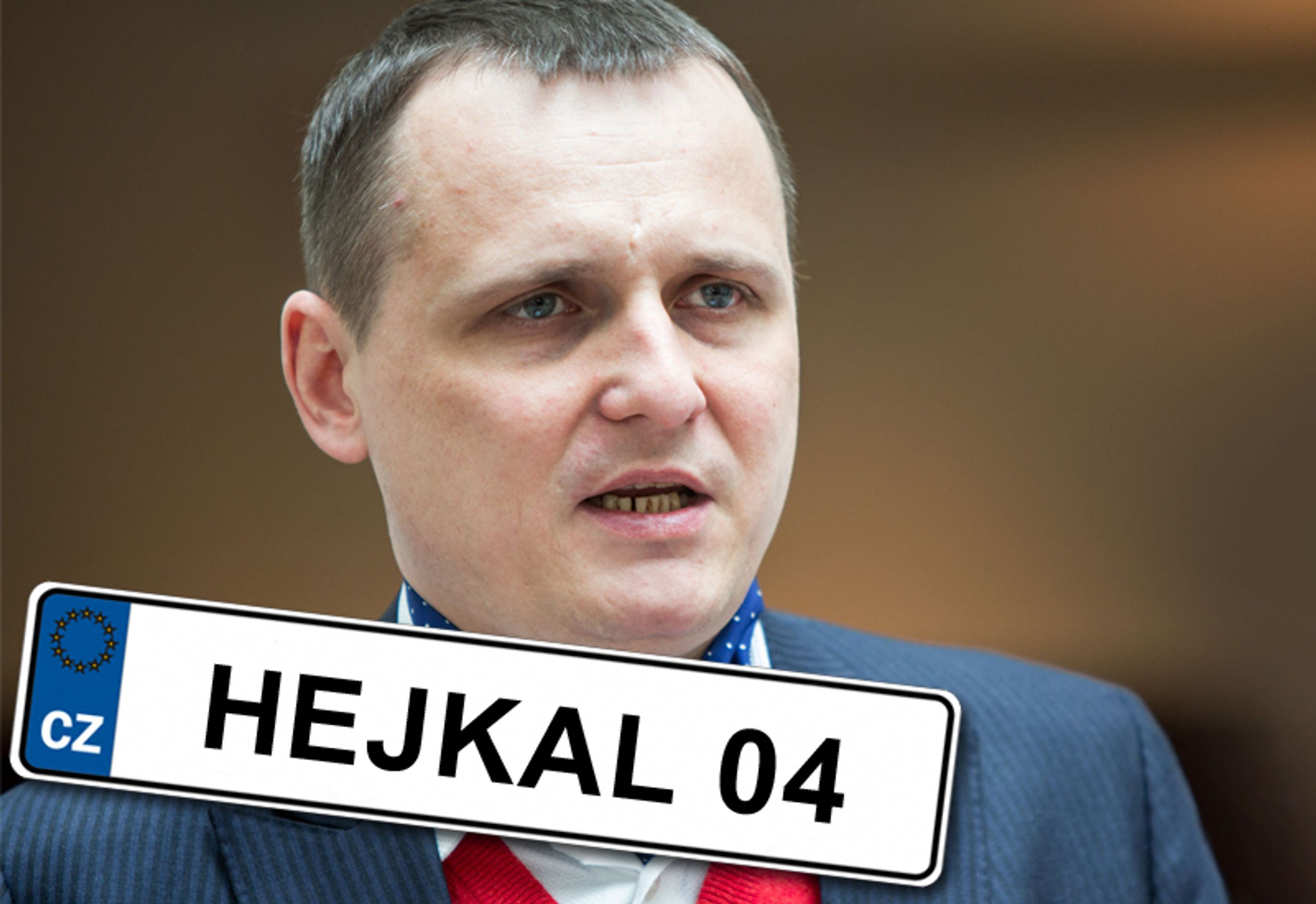 Vít Bárta - GALERIE: Kmotrovské SPZky: Jaké by se hodily k našim politikům (4/10)