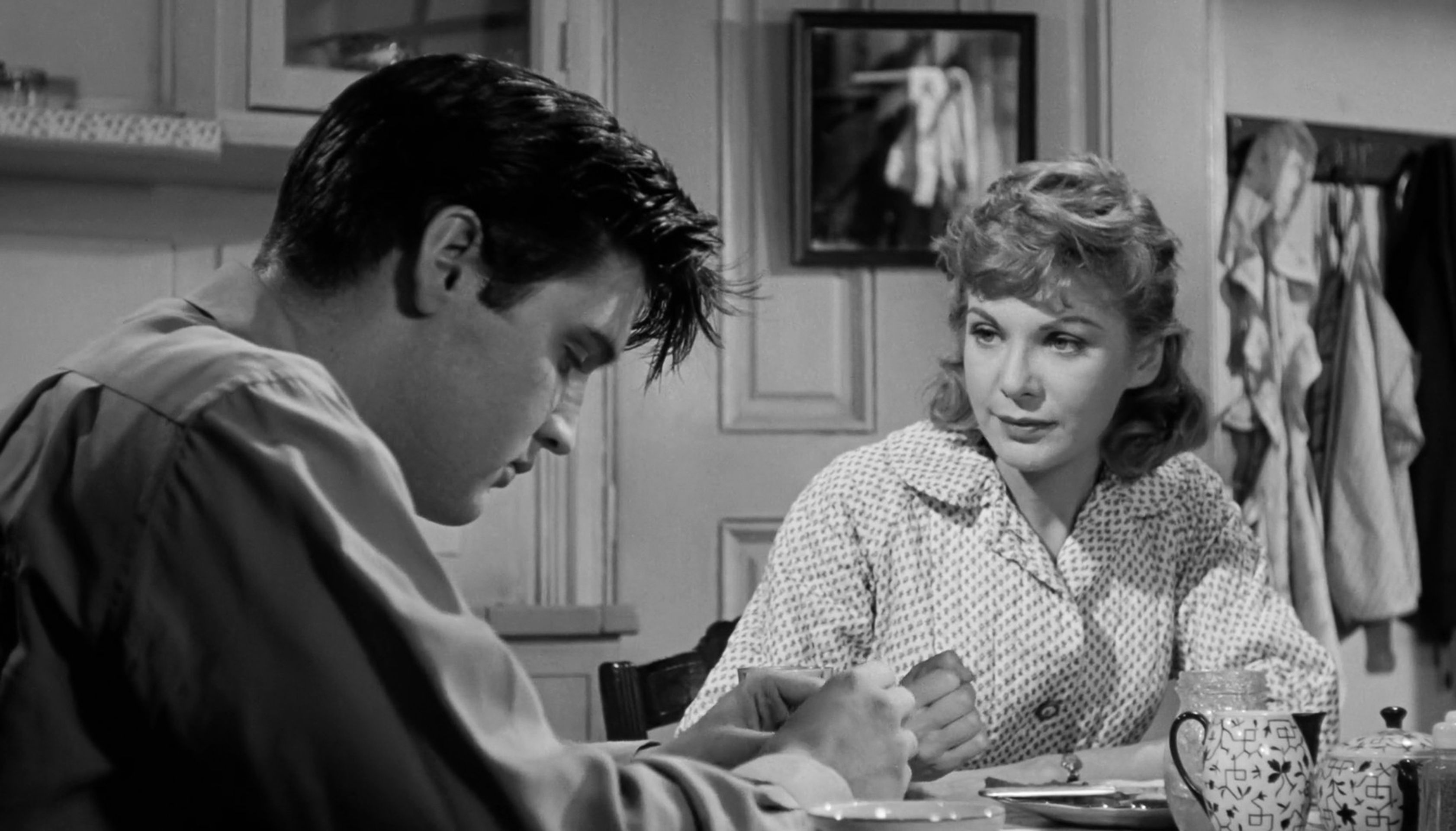 Jan Shepardová a Elvis Presley ve filmu King Creole, 1958 (2) - Jan Shepardová (3/3)