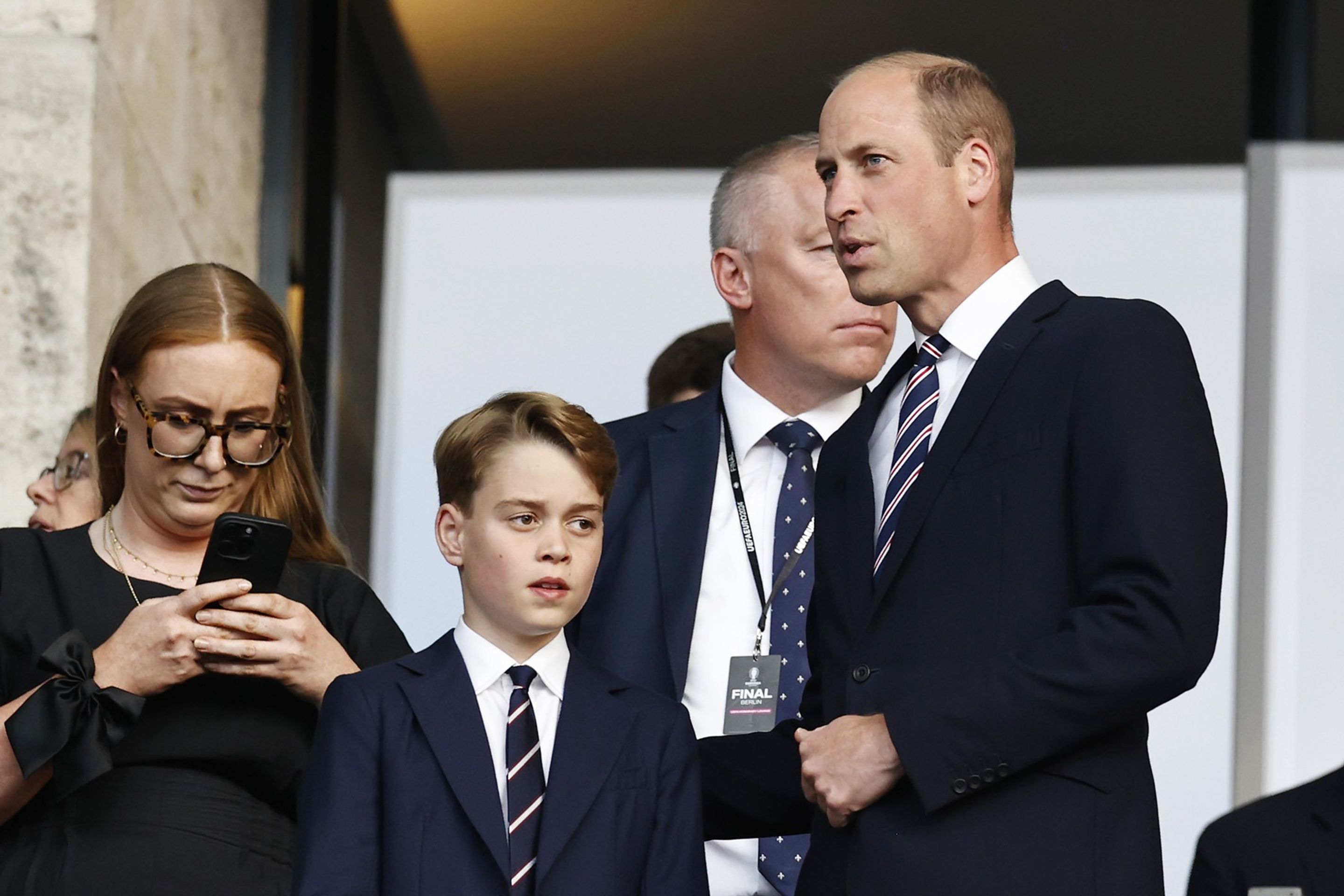 Princ William a princ George - Princ William a princ George na Euru 2024 (1/5)