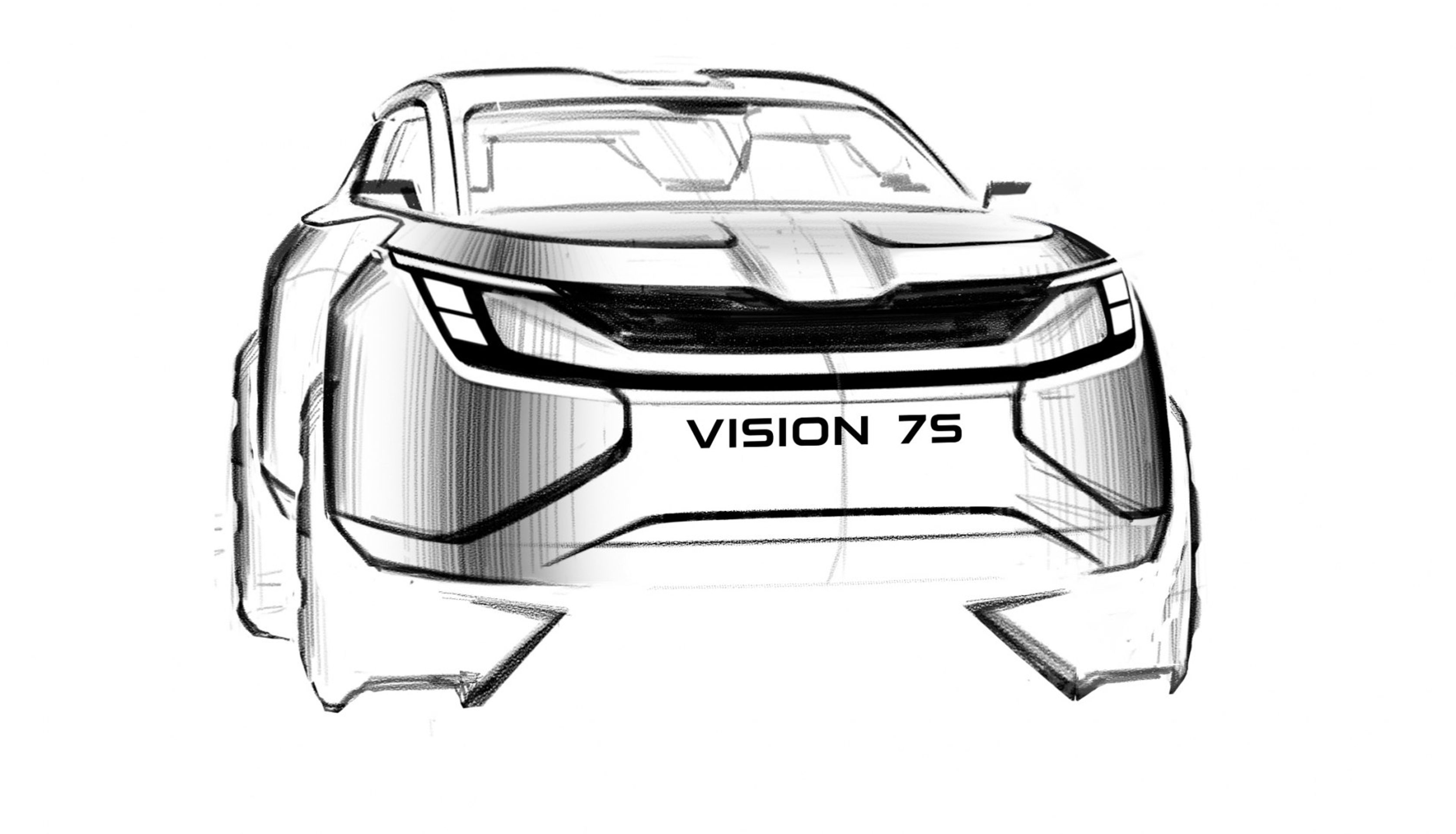Koncept Škoda Vision 7S - Studie budoucího sedmimístného elektromobilu Škoda Vision 7S (8/14)