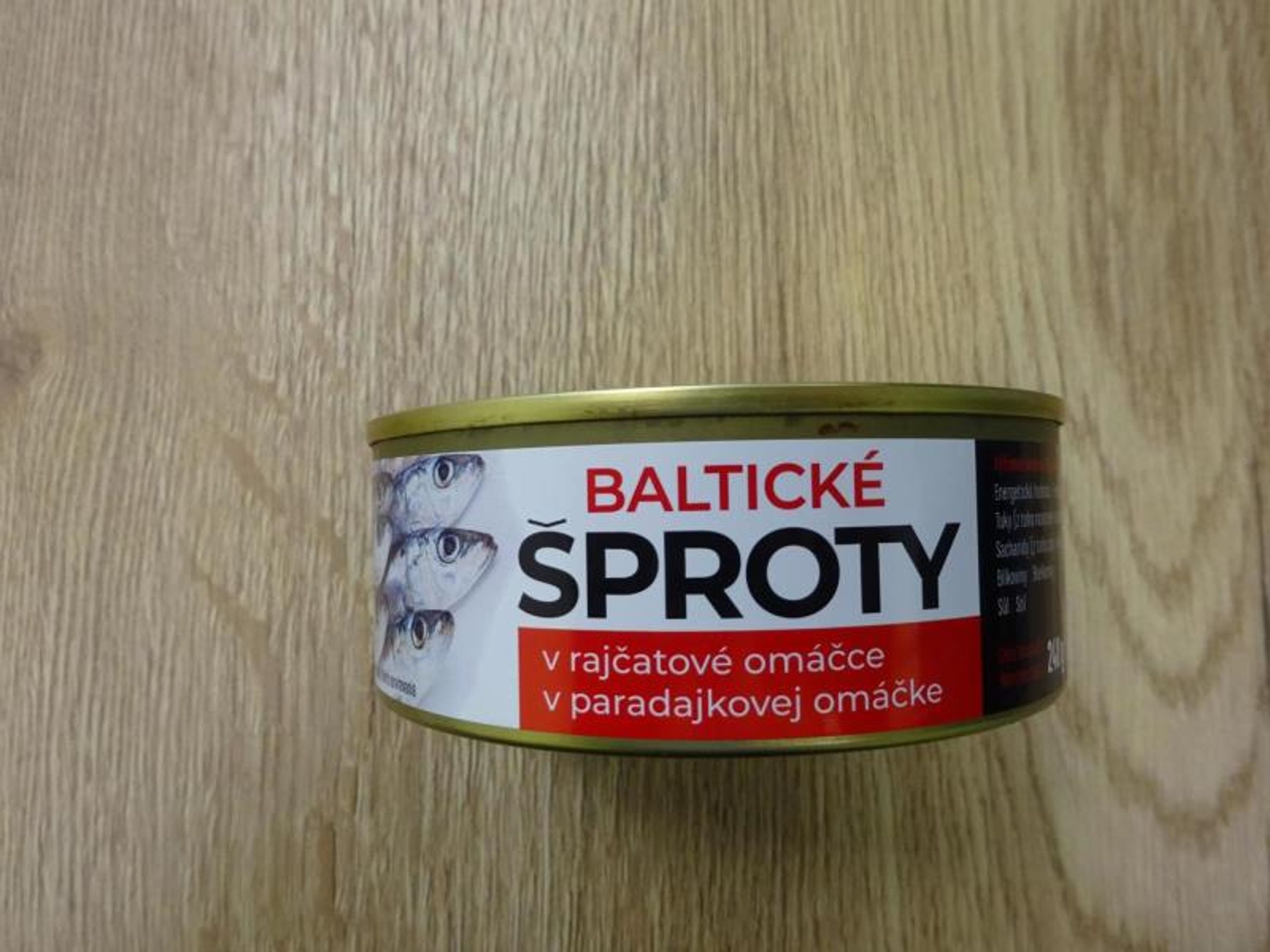 Baltické šproty v rajčatové omáčce SOKRA - Baltické šproty (4/4)