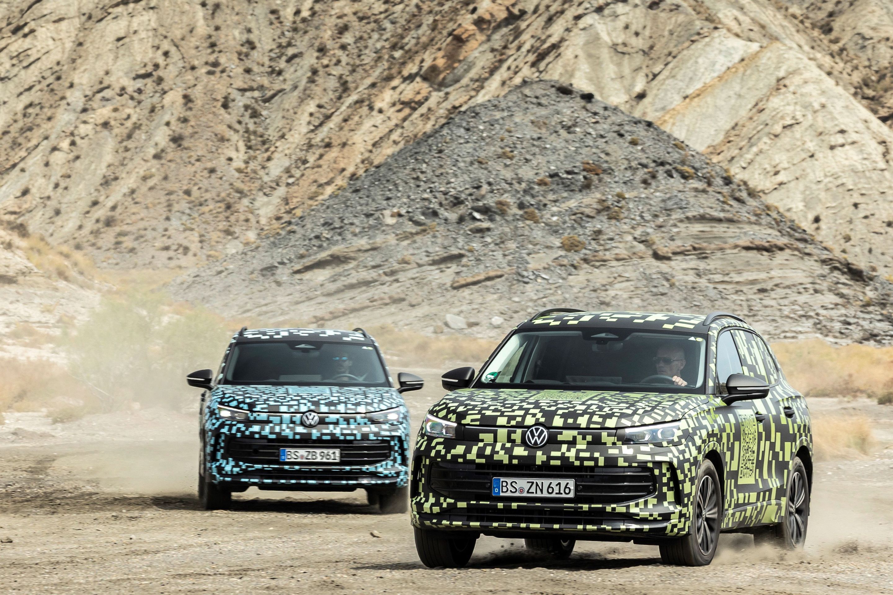Volkswagen Tiguan nové generace během testování - Nová generace VW Tiguan při posledním testování (3/5)