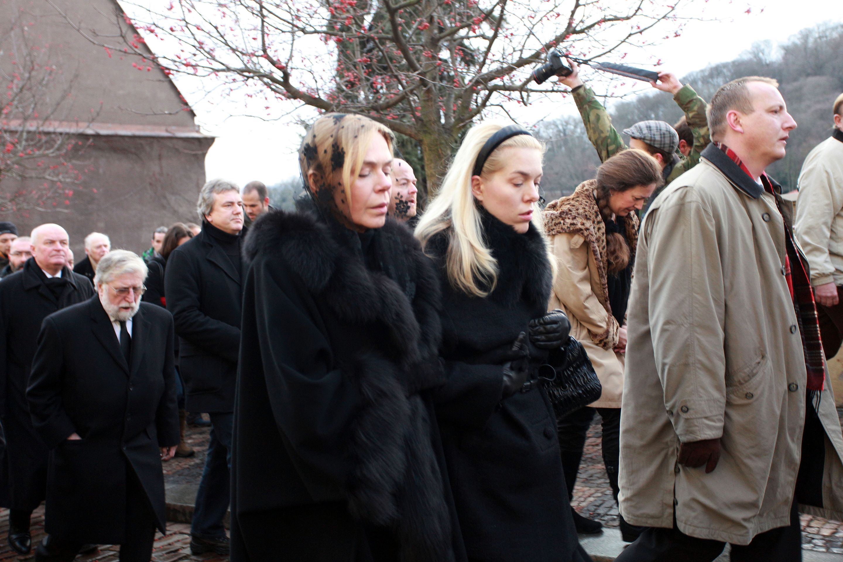 Smuteční průvod, Havel - Galerie: Havel na Hradě (8/16)