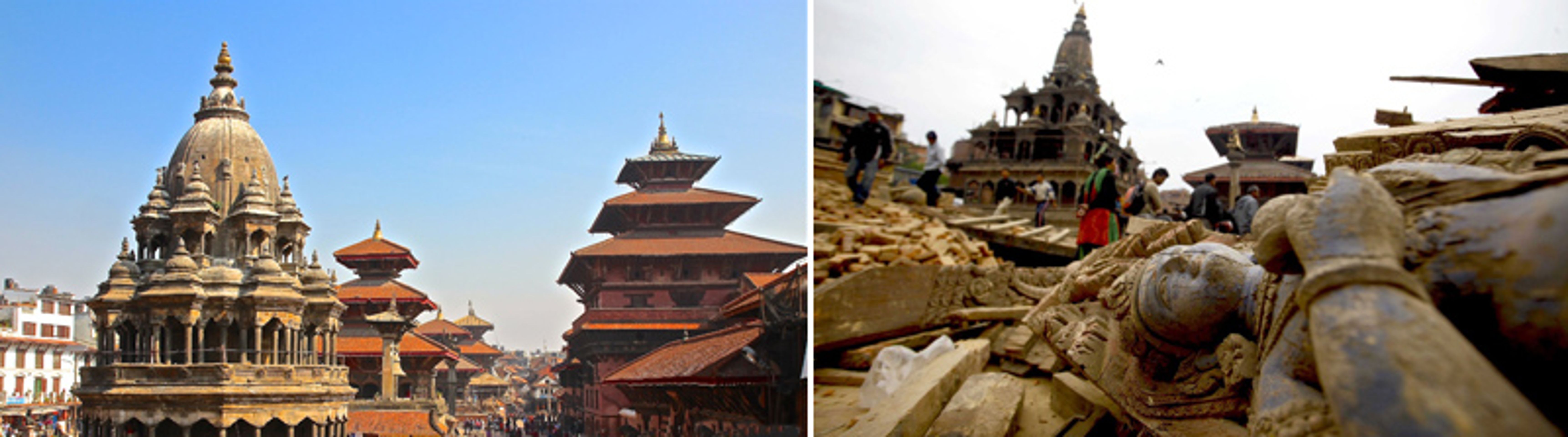 Zemětřesení v Nepálu - Lalitpur - GALERIE: Jak se změnil Nepál po zemětřesení (5/5)