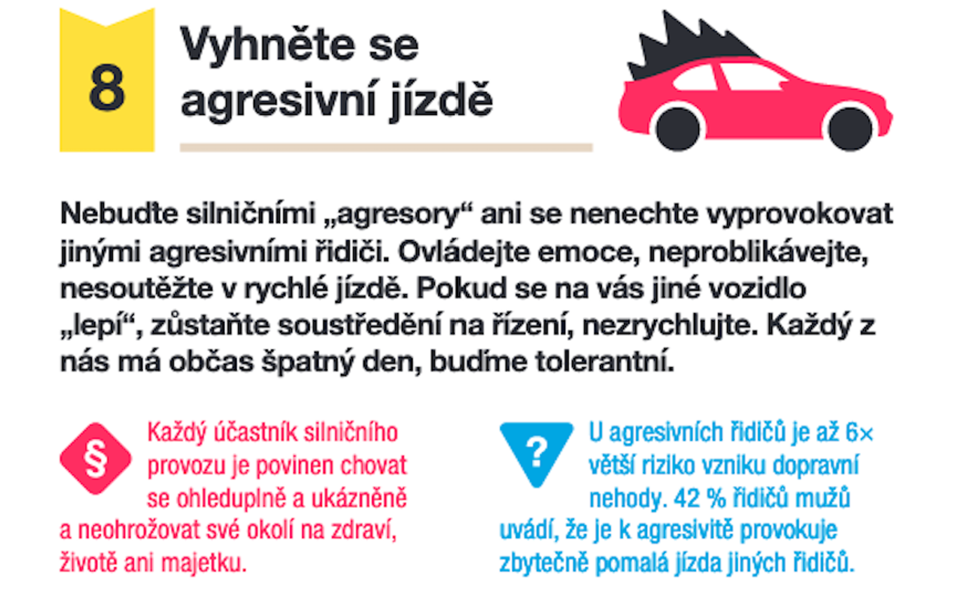 Desatero určené čerstvým držitelům řidičáku - Desatero určené čerstvým držitelům řidičáku (8/12)