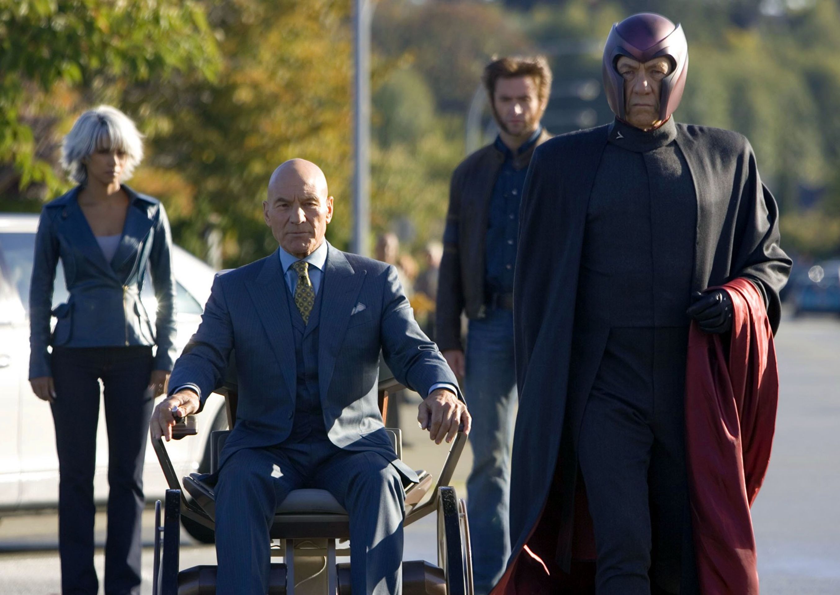 Halle Berry, Patrick Stewart, Hugh Jackman a Ian McKellen - X-Men The Last Stand - Hugh Jackman (5/10)