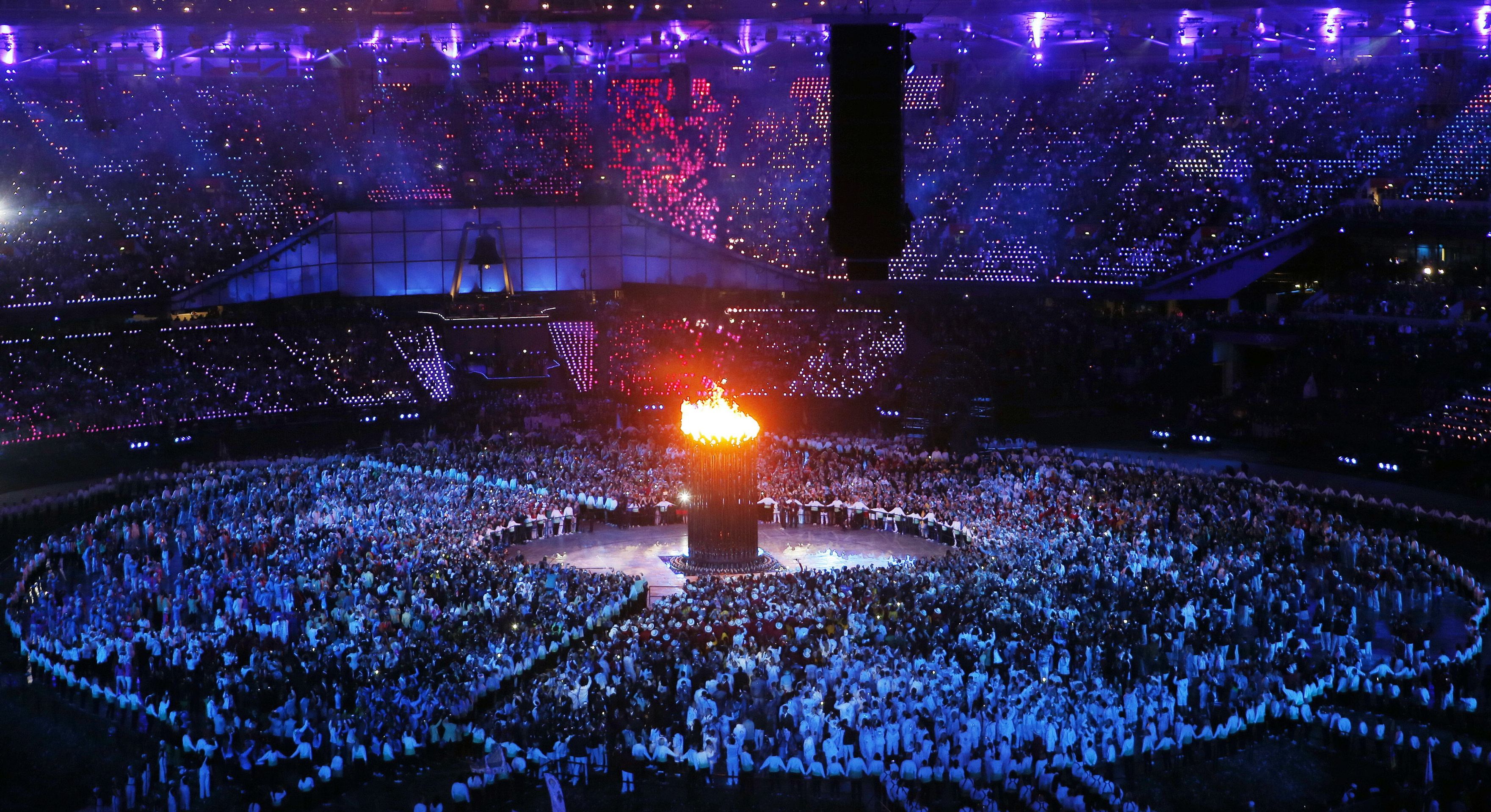 Slavnostní zahájení XX. letních olympijských her v Londýně - 35 - Slavnostní zahájení olympijských her (4/42)