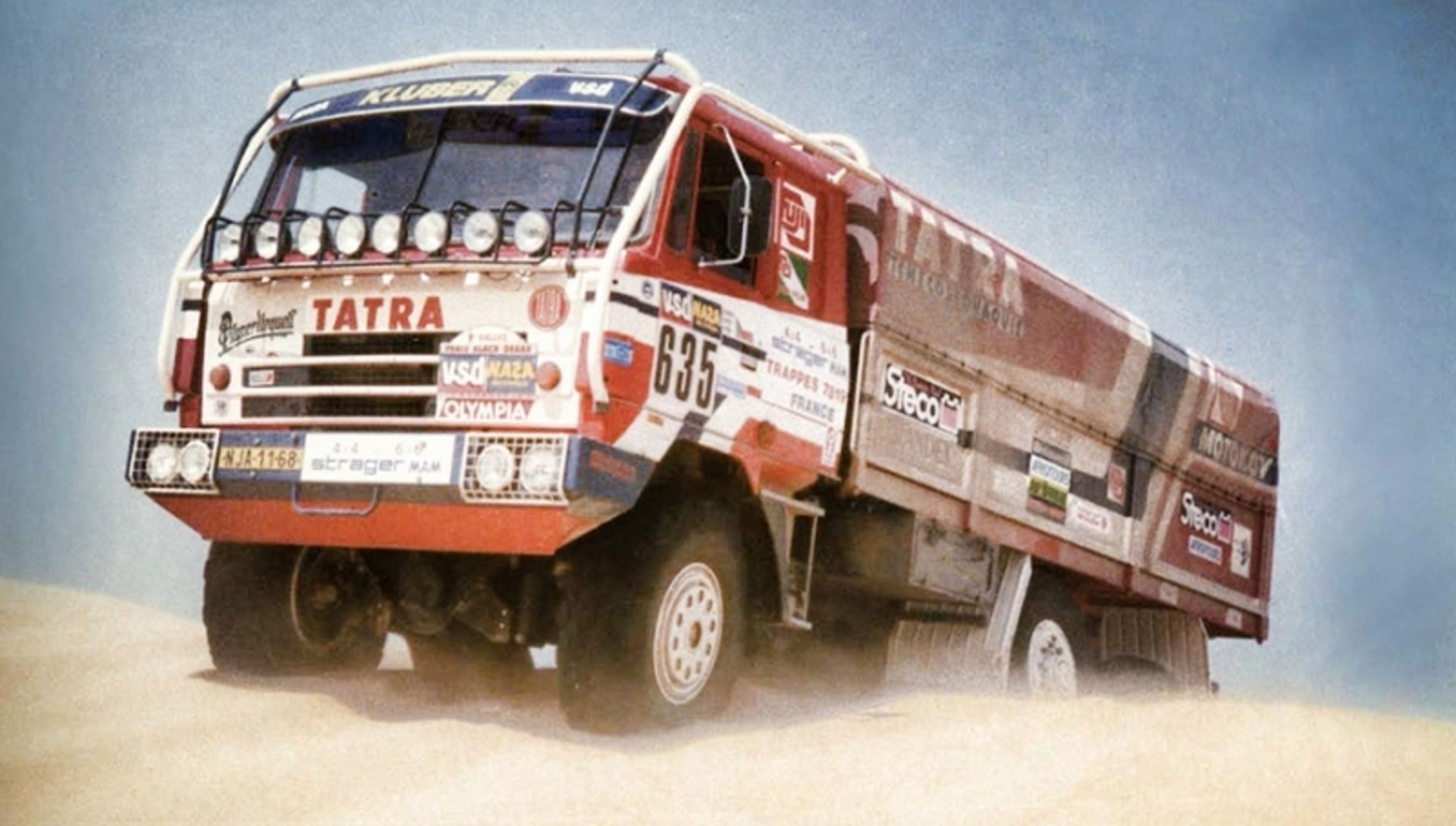 Tatra - 31 - GALERIE: Renovace závodní Tatry 815 6x6 VE "Ostrý-II" (4/16)