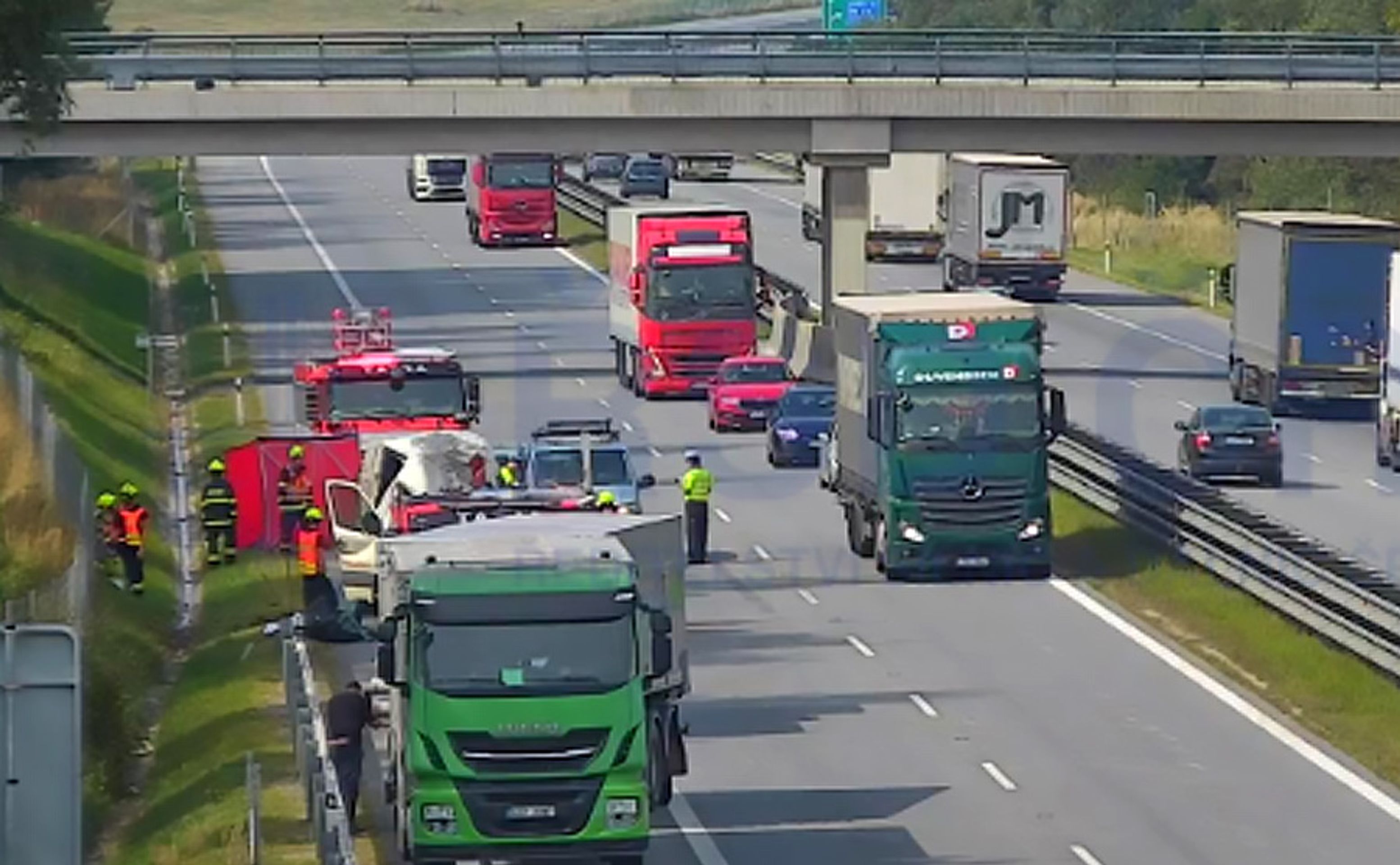 Tragická dopravní nehoda na D1 - Tragická dopravní nehoda na D1 (3/7)