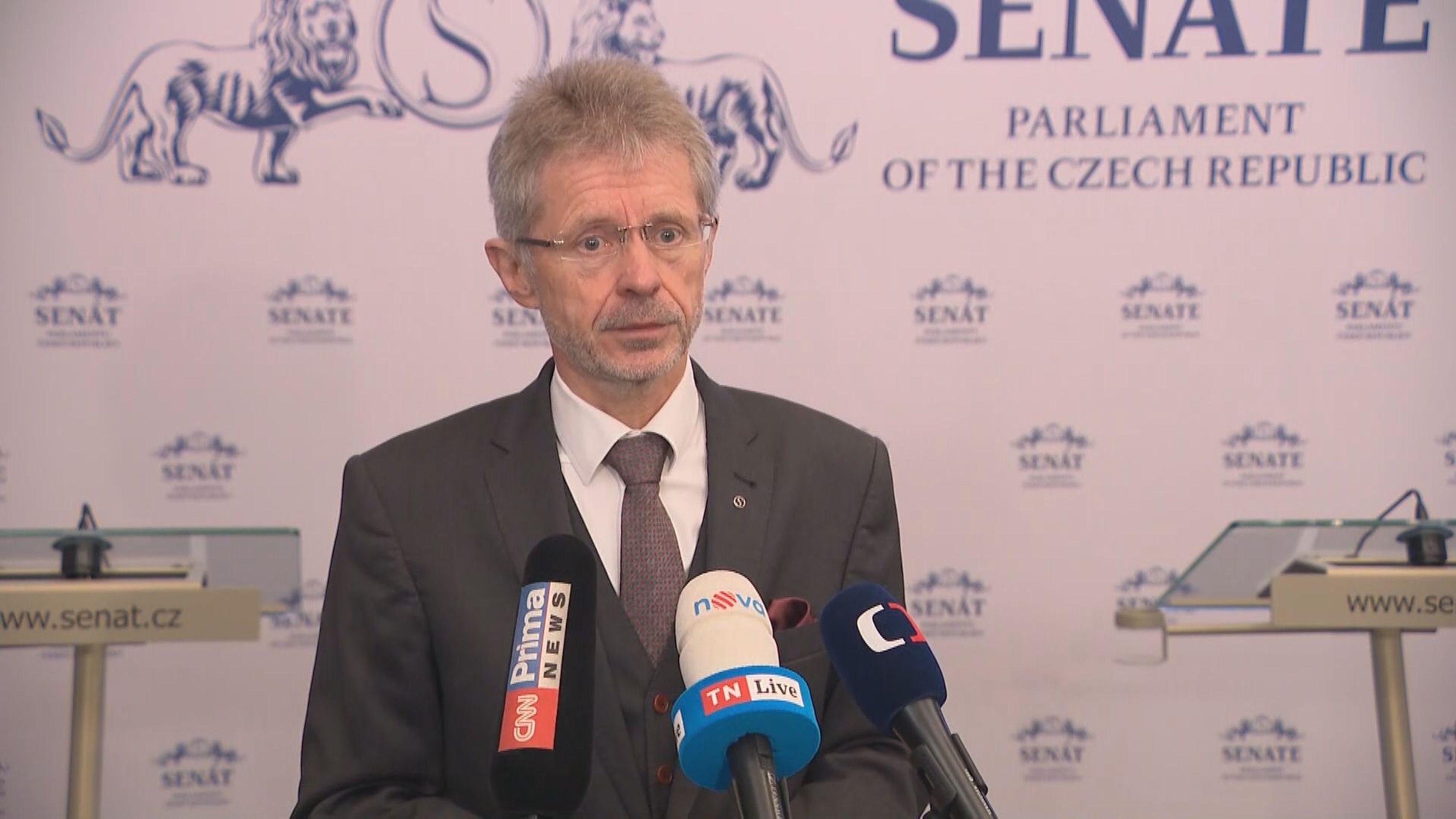 Miloš Vystrčil - Slovenský premiér Robert Fico na návštěvě Česka (11/11)