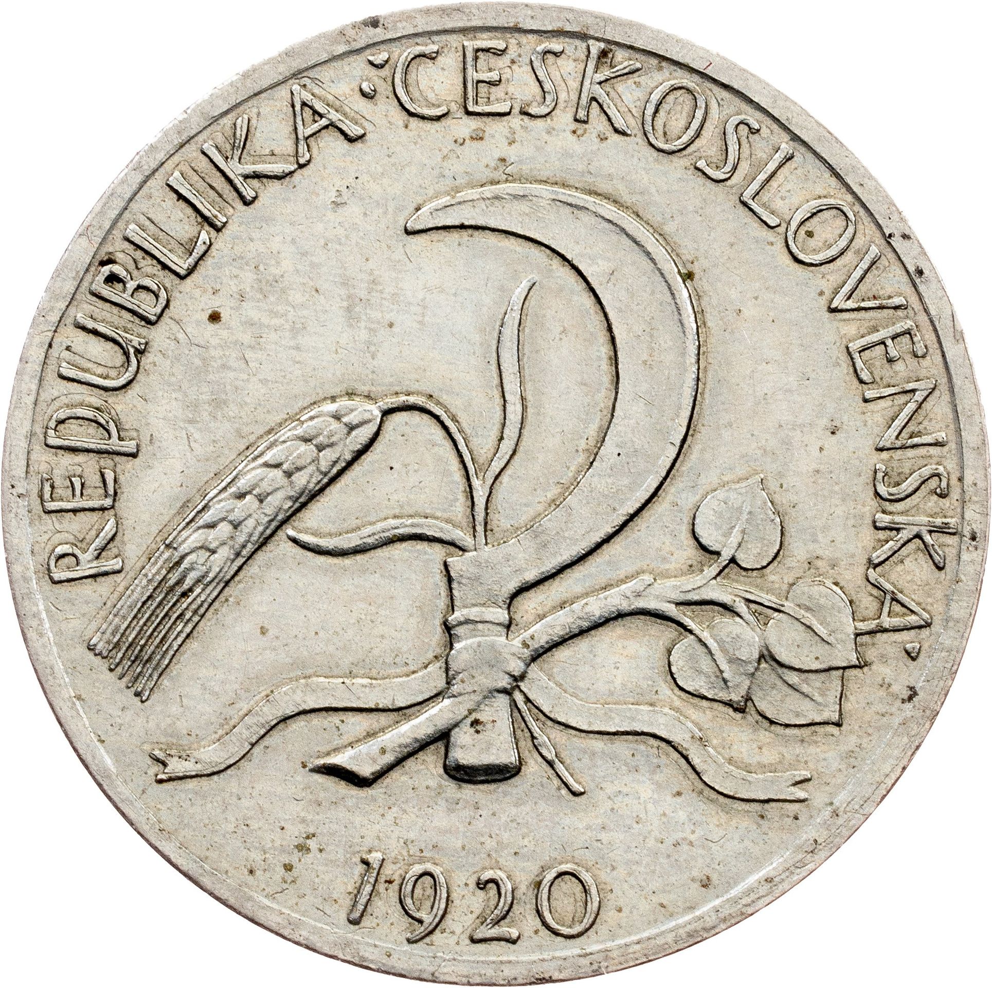 ČSR, 50 Stotin 1920, zkušební ražba, vyvolávací cena 100 000 Kč (1) - Aukce mincí (17/23)