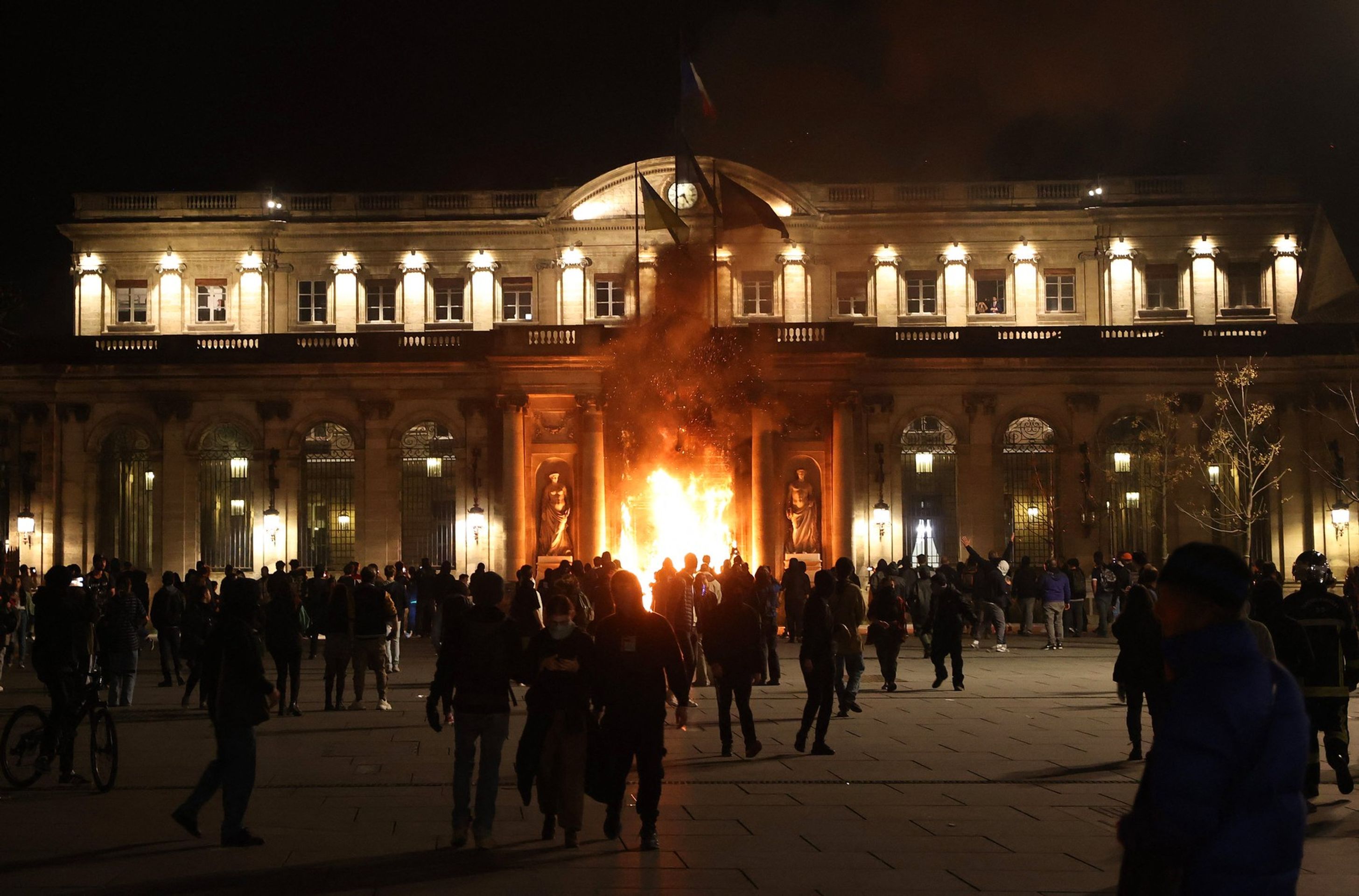 Demonstrace ve Francii - Protesty proti důchodové reformě ve Francii (2/15)